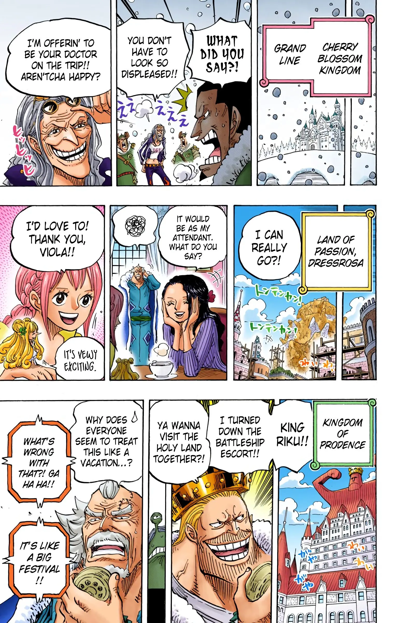 One Piece Colored, chapter 823, page 9
