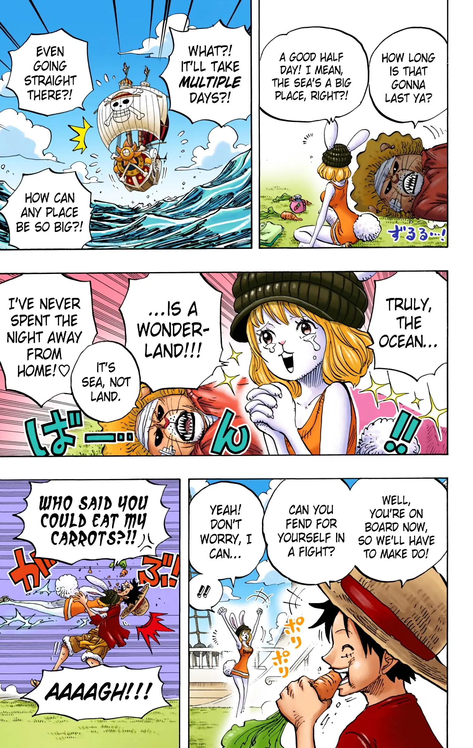 One Piece Colored, chapter 823, page 14