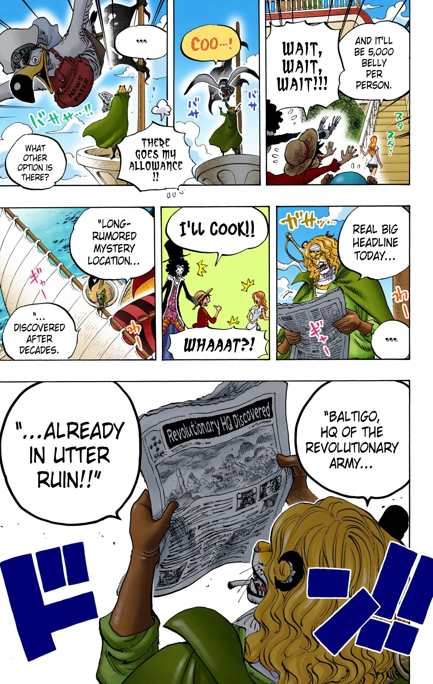 One Piece Colored, chapter 823, page 16