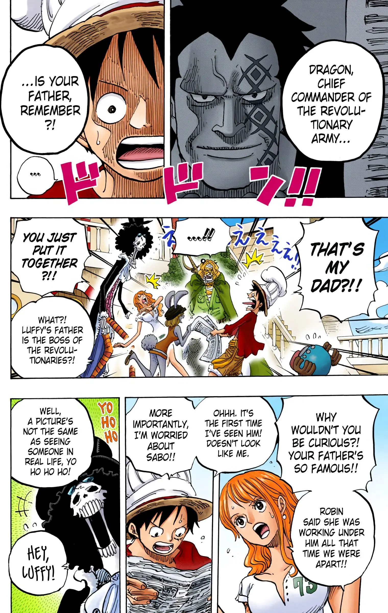 One Piece Colored, chapter 824, page 2