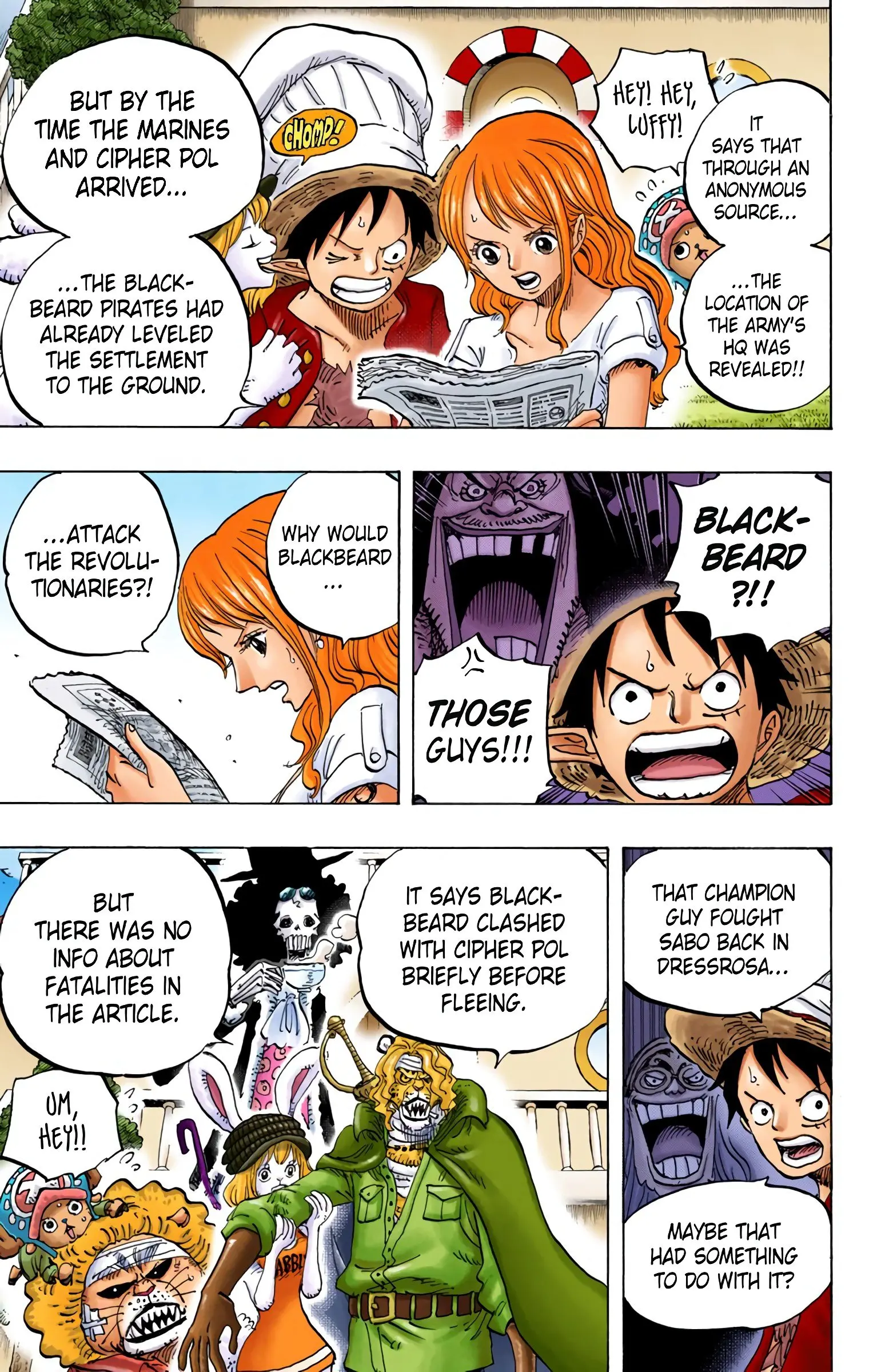 One Piece Colored, chapter 824, page 3
