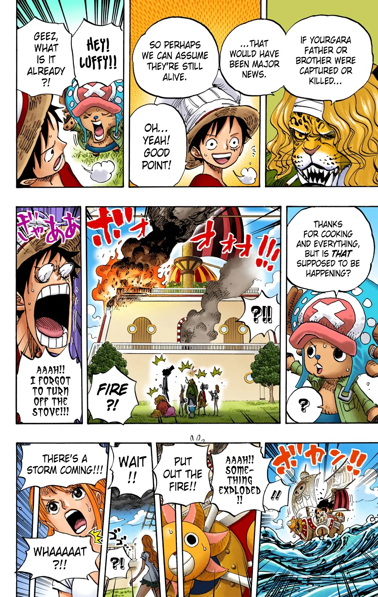 One Piece Colored, chapter 824, page 4