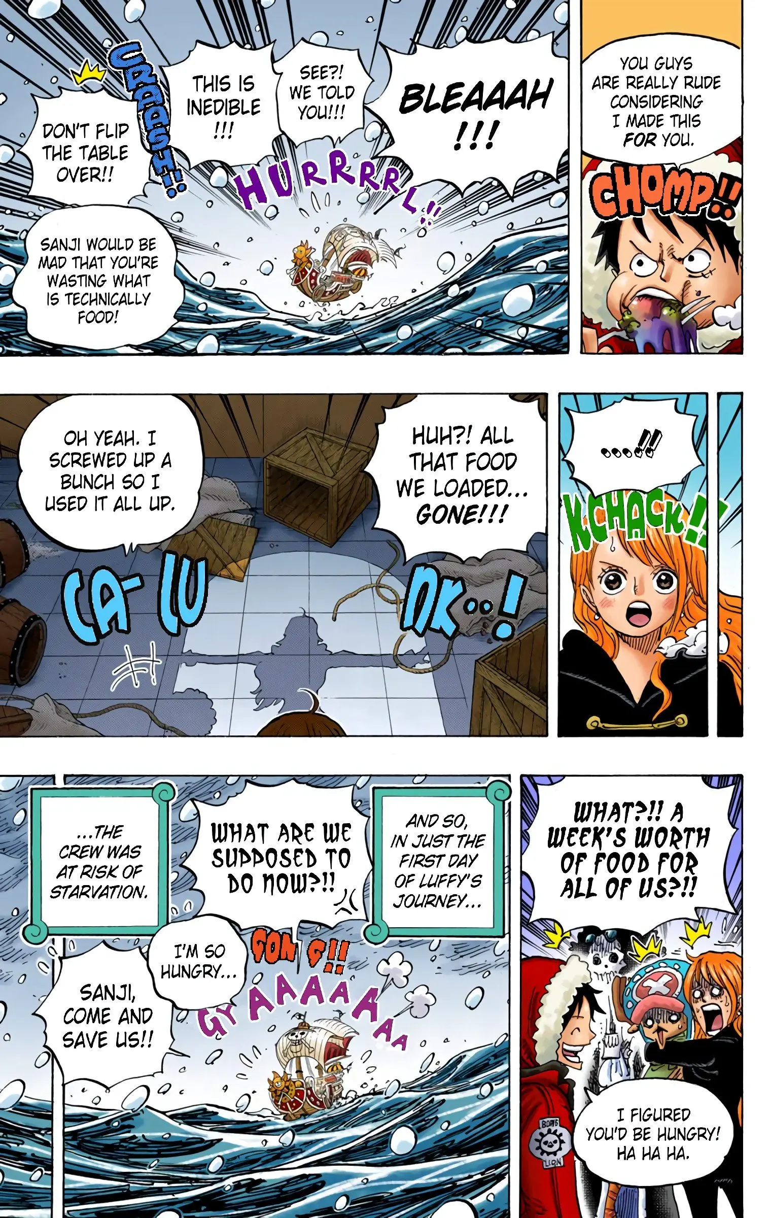 One Piece Colored, chapter 824, page 13