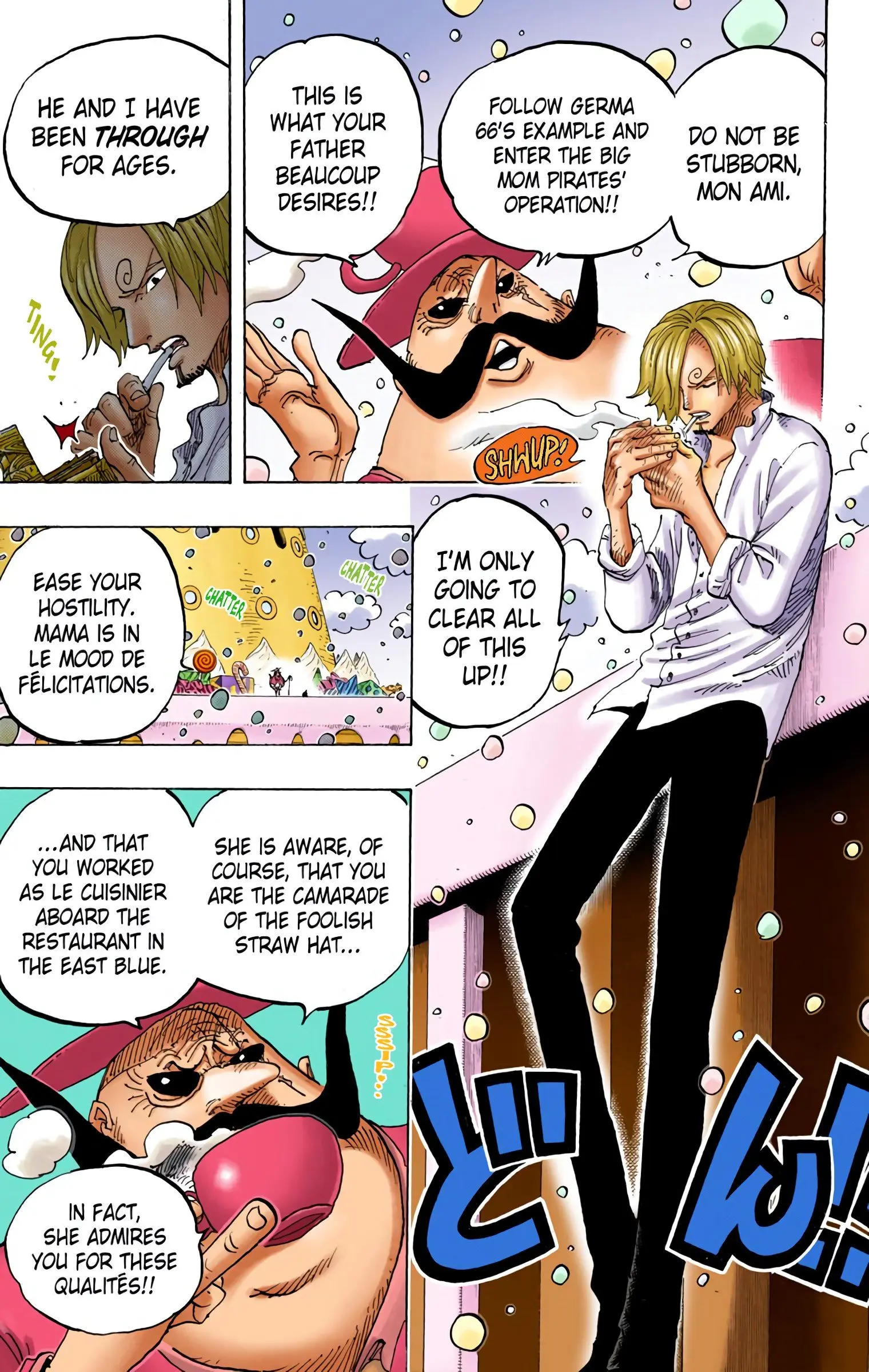 One Piece Colored, chapter 824, page 15