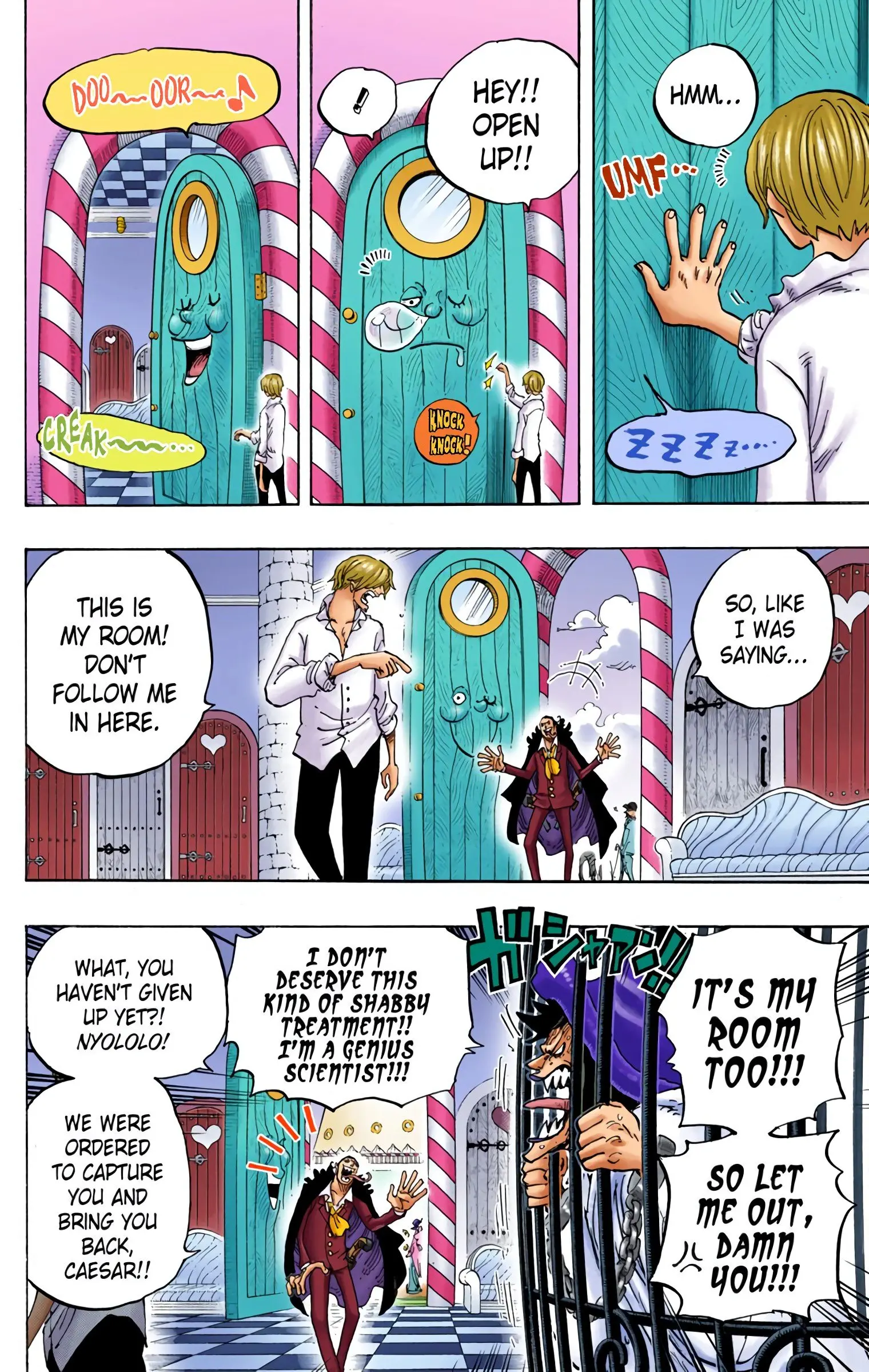 One Piece Colored, chapter 825, page 4