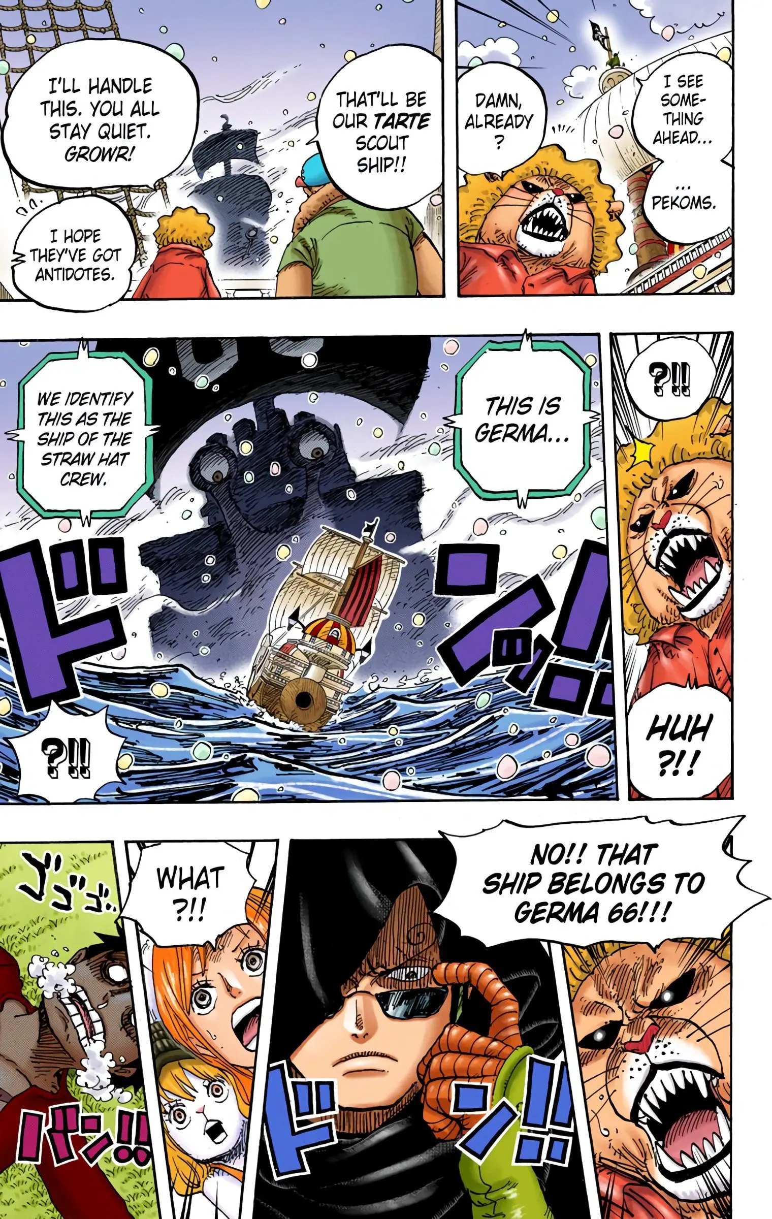 One Piece Colored, chapter 825, page 13