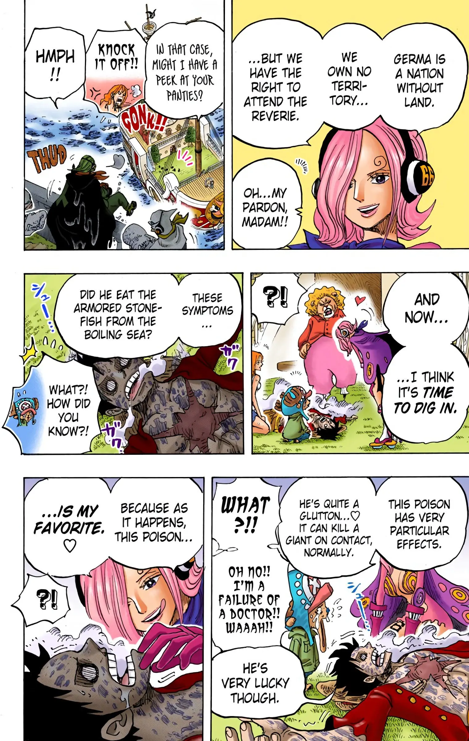 One Piece Colored, chapter 826, page 10