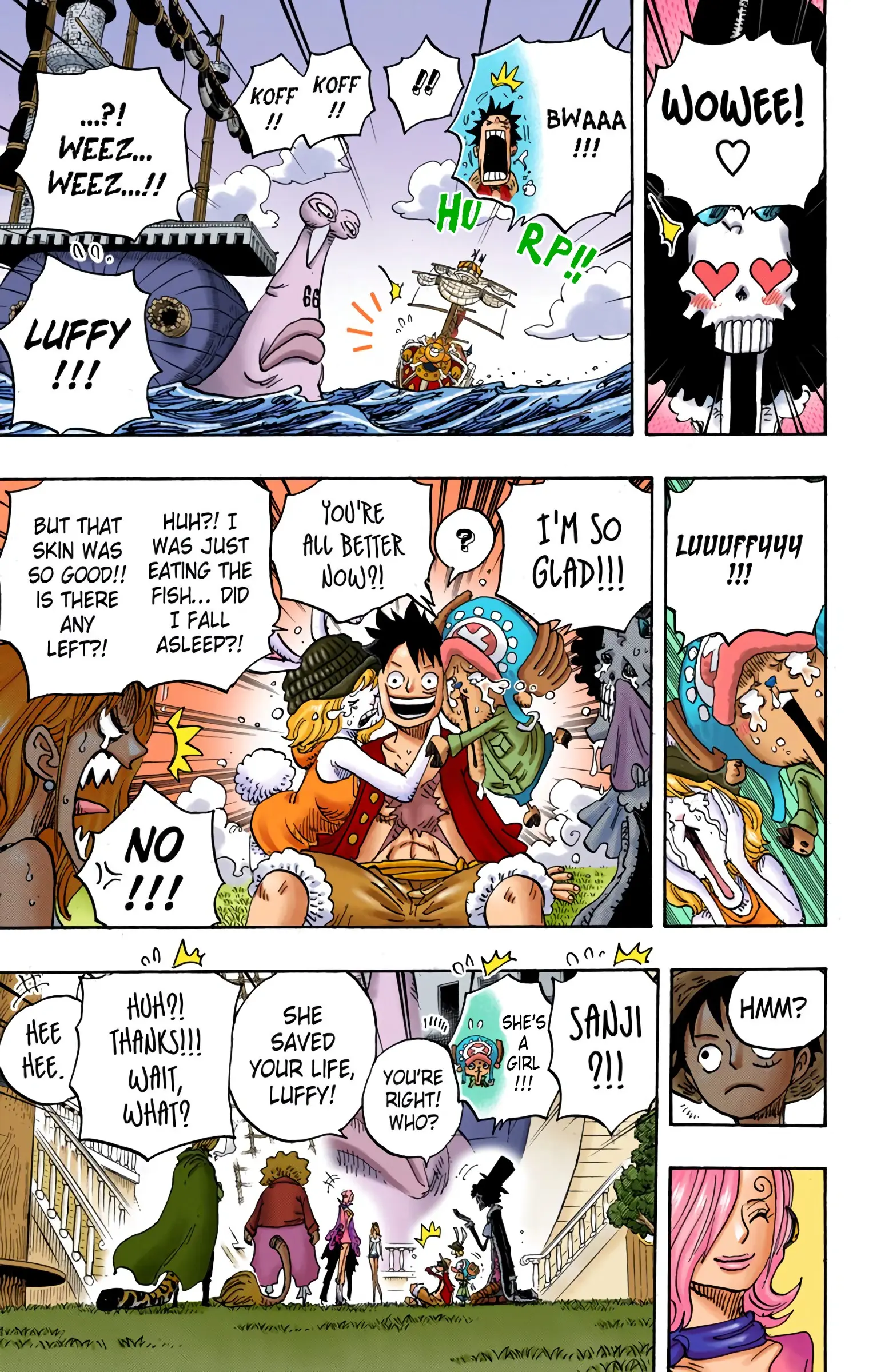 One Piece Colored, chapter 826, page 13