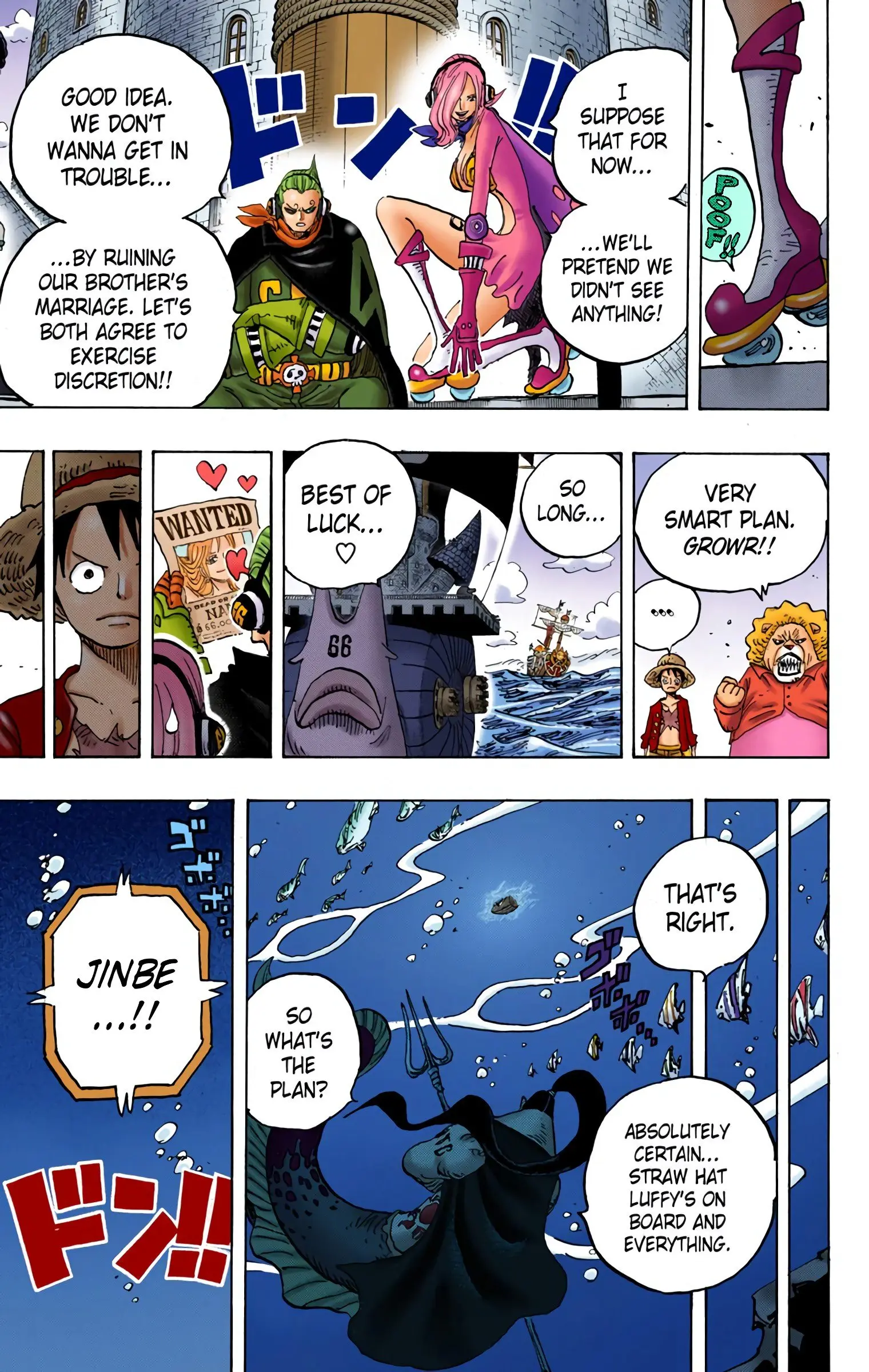 One Piece Colored, chapter 826, page 17