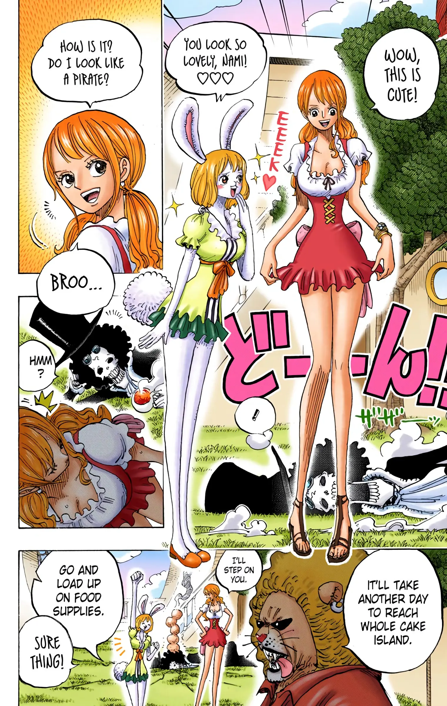One Piece Colored, chapter 827, page 4