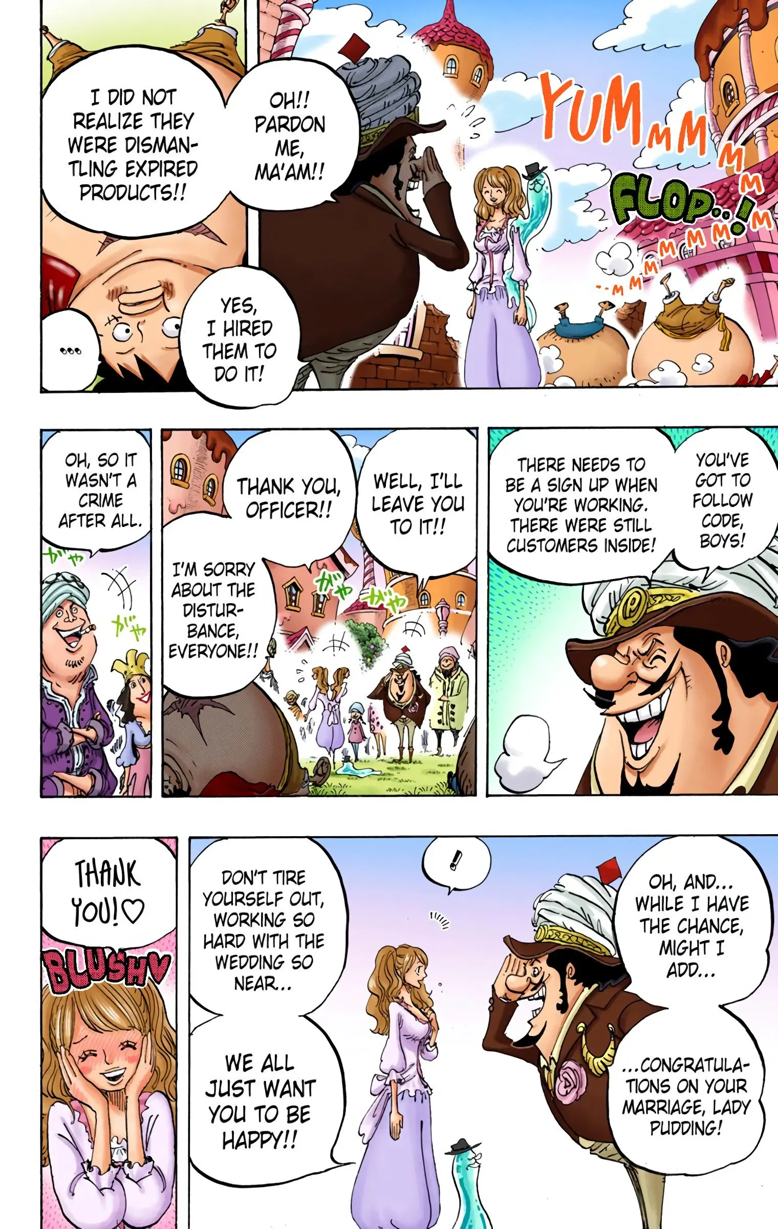 One Piece Colored, chapter 827, page 10