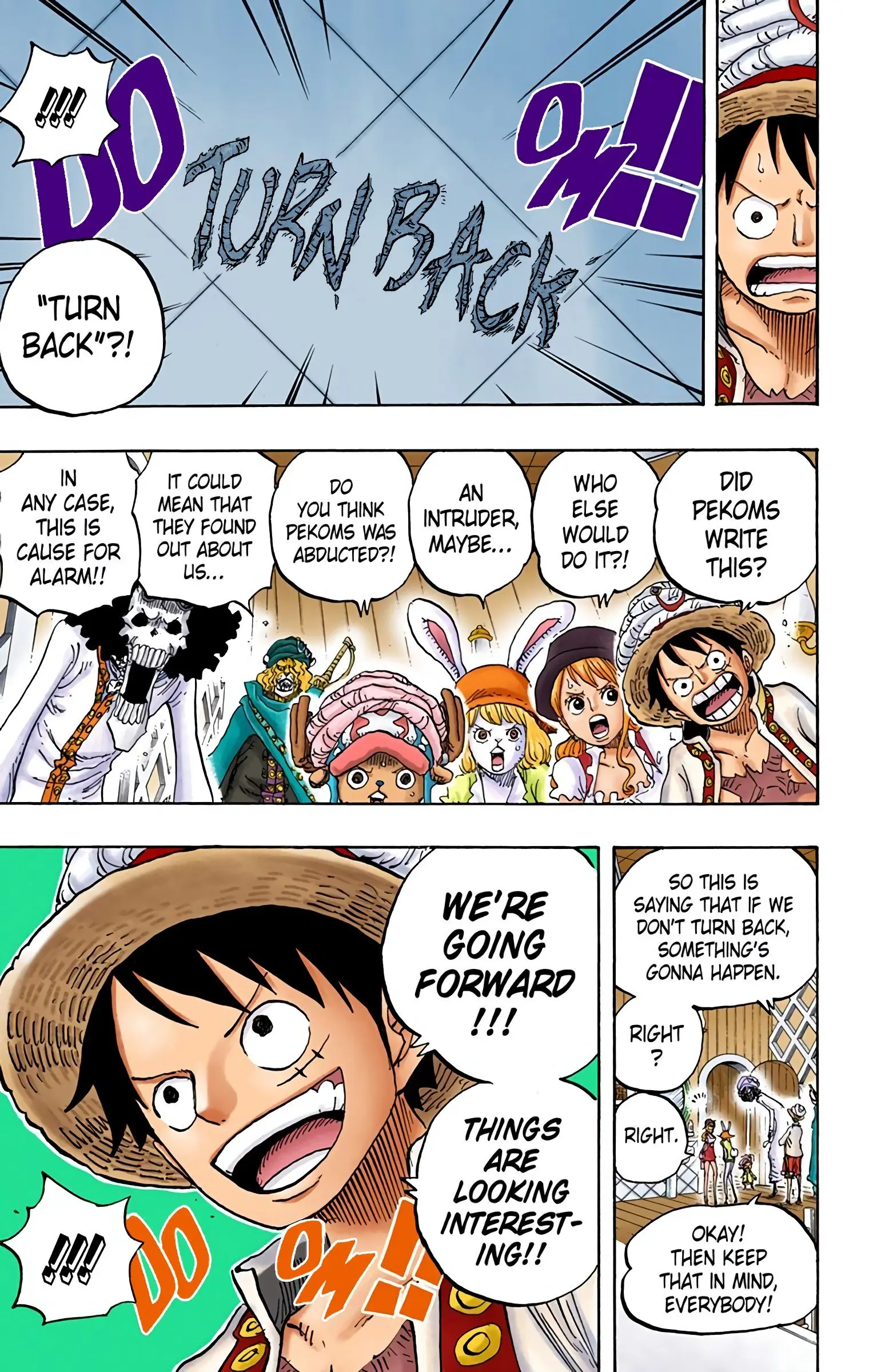 One Piece Colored, chapter 828, page 18