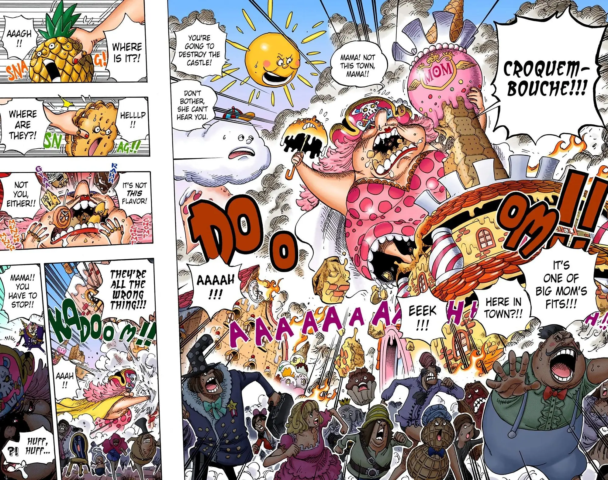 One Piece Colored, chapter 829, page 8