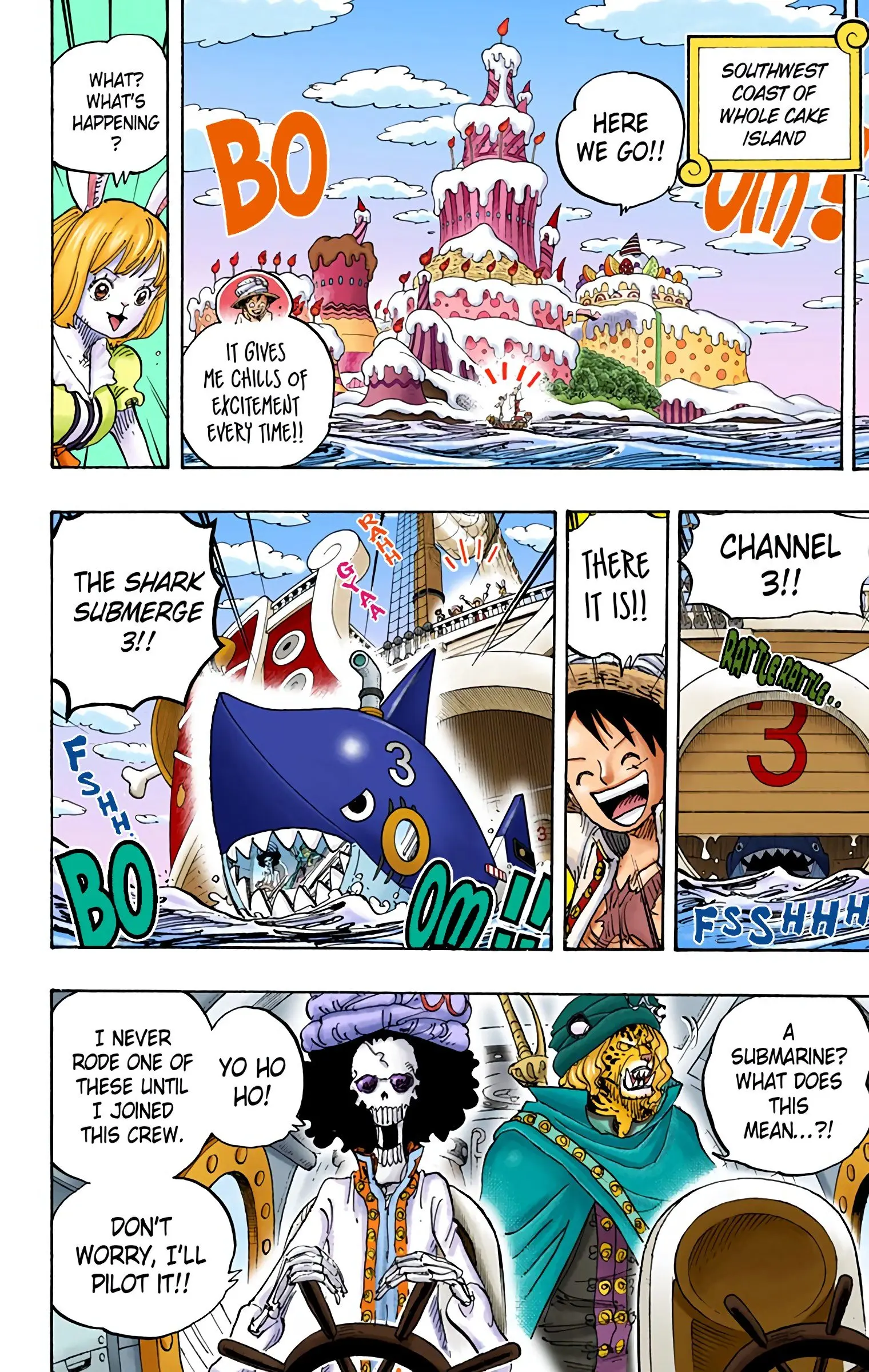 One Piece Colored, chapter 831, page 2