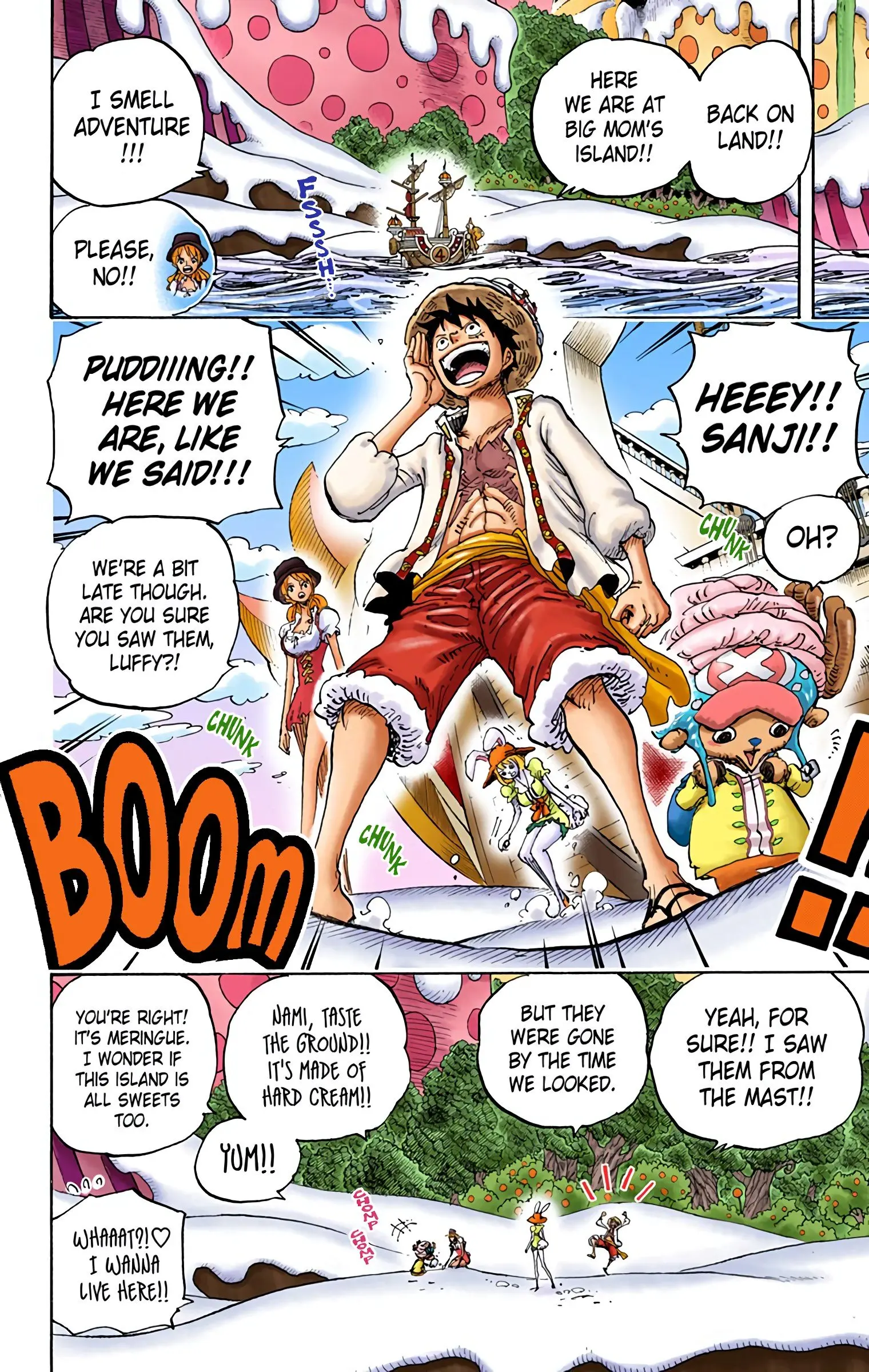 One Piece Colored, chapter 831, page 4