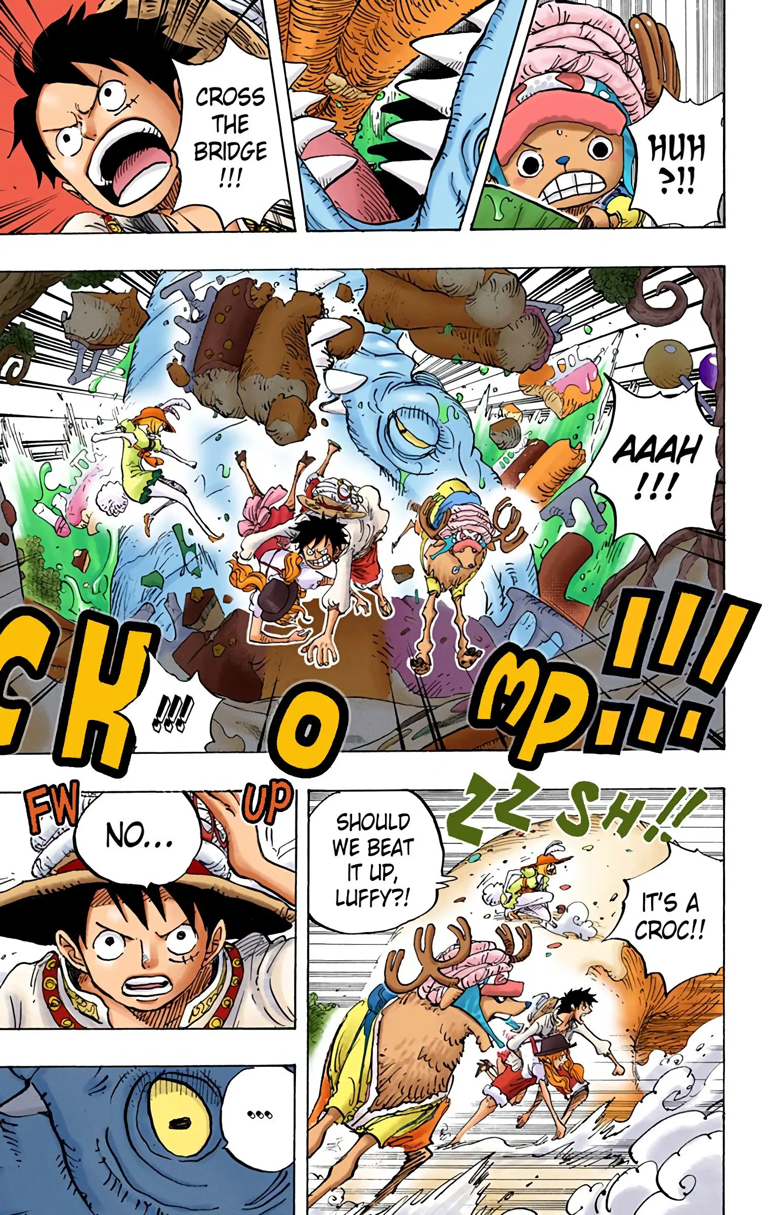 One Piece Colored, chapter 831, page 9
