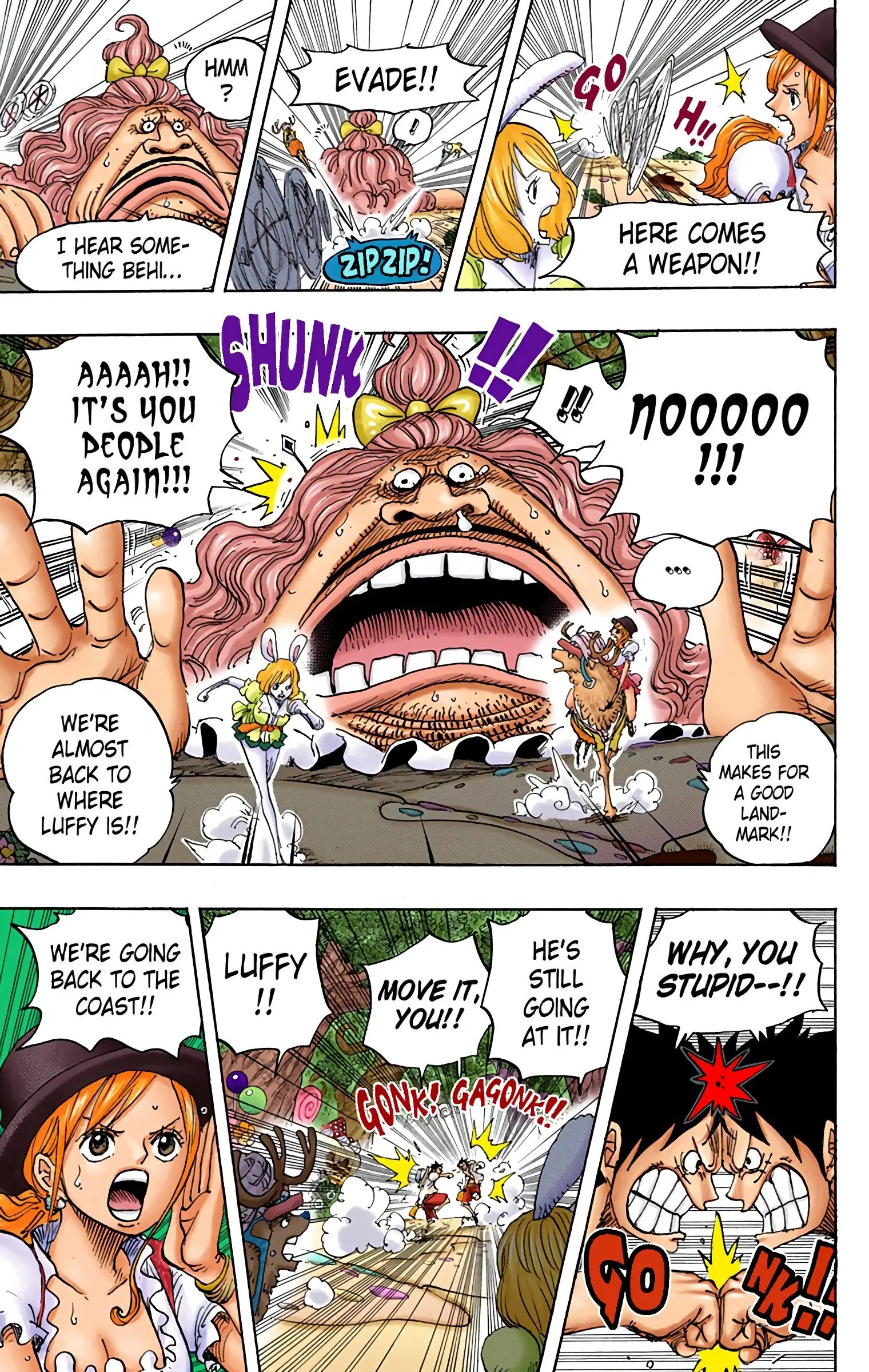 One Piece Colored, chapter 832, page 5