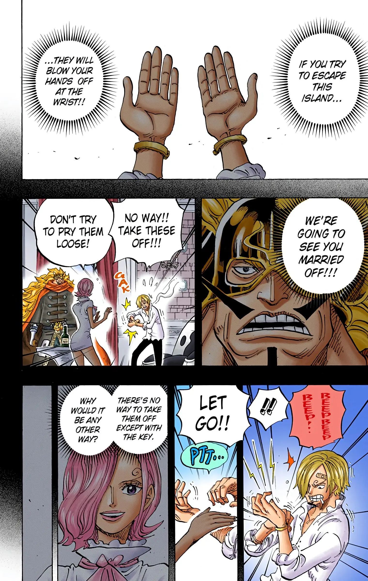One Piece Colored, chapter 834, page 2