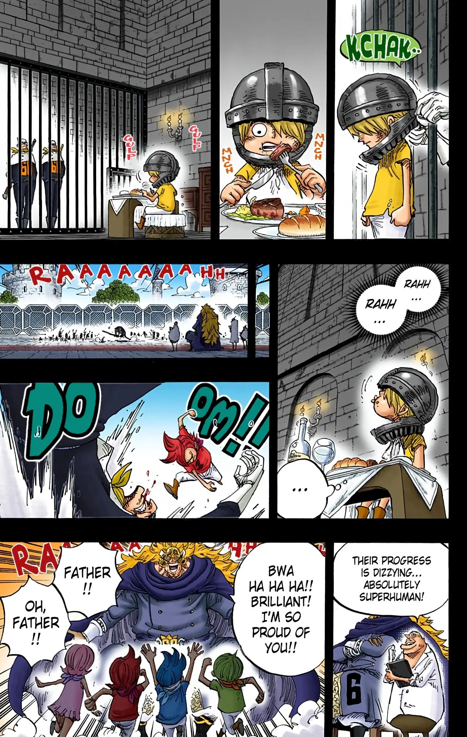 One Piece Colored, chapter 841, page 3