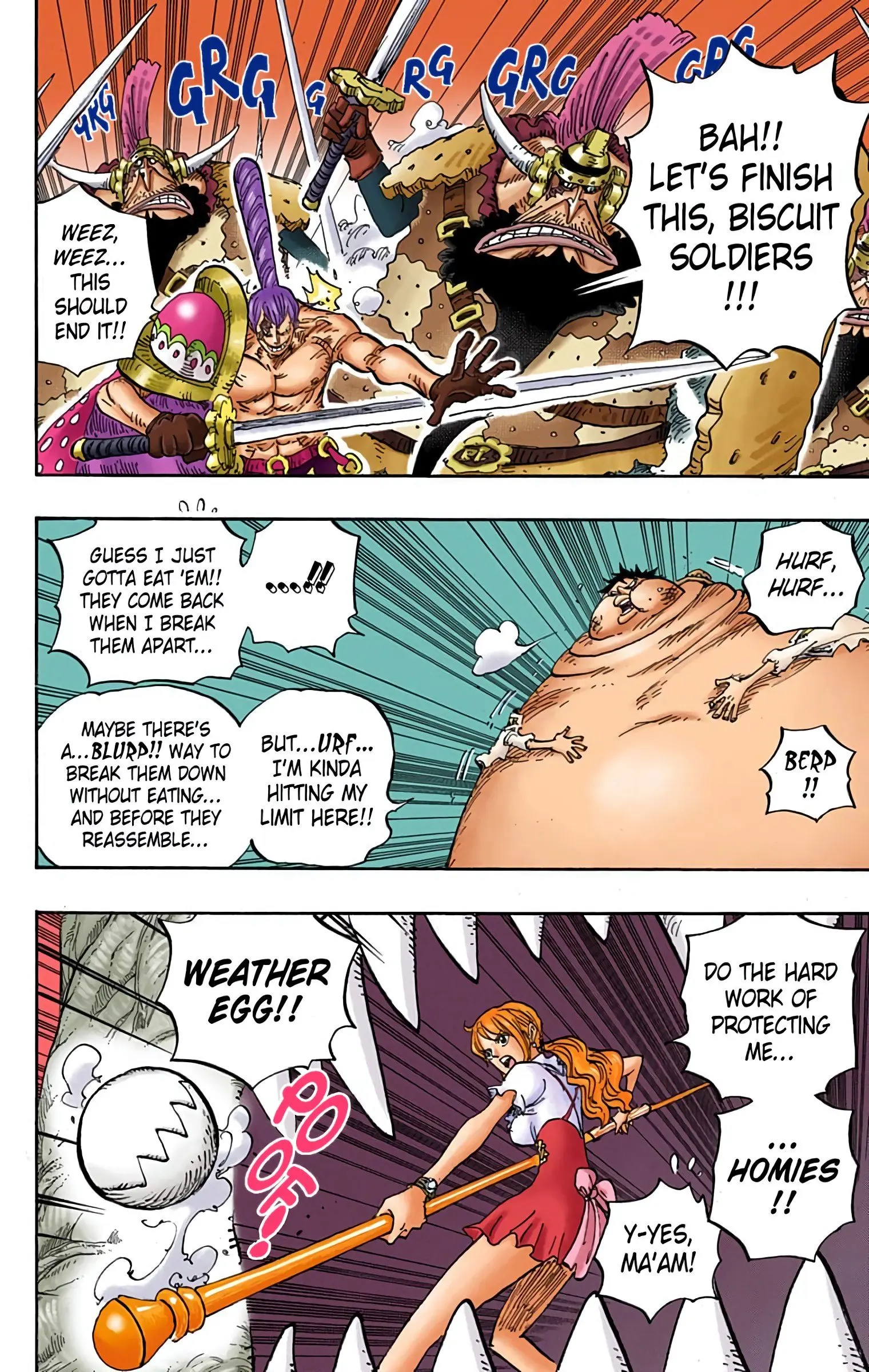 One Piece Colored, chapter 842, page 3