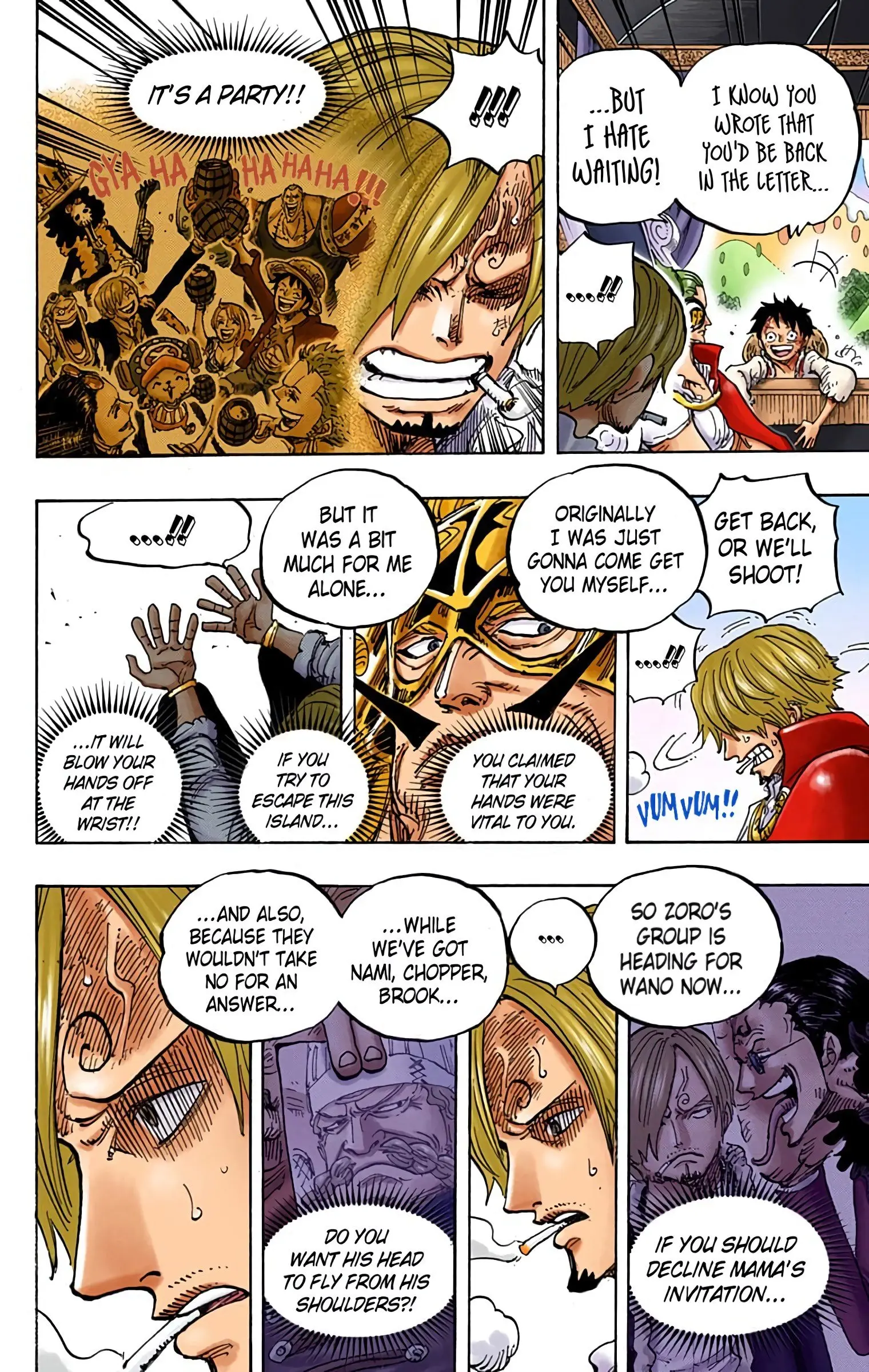 One Piece Colored, chapter 843, page 13