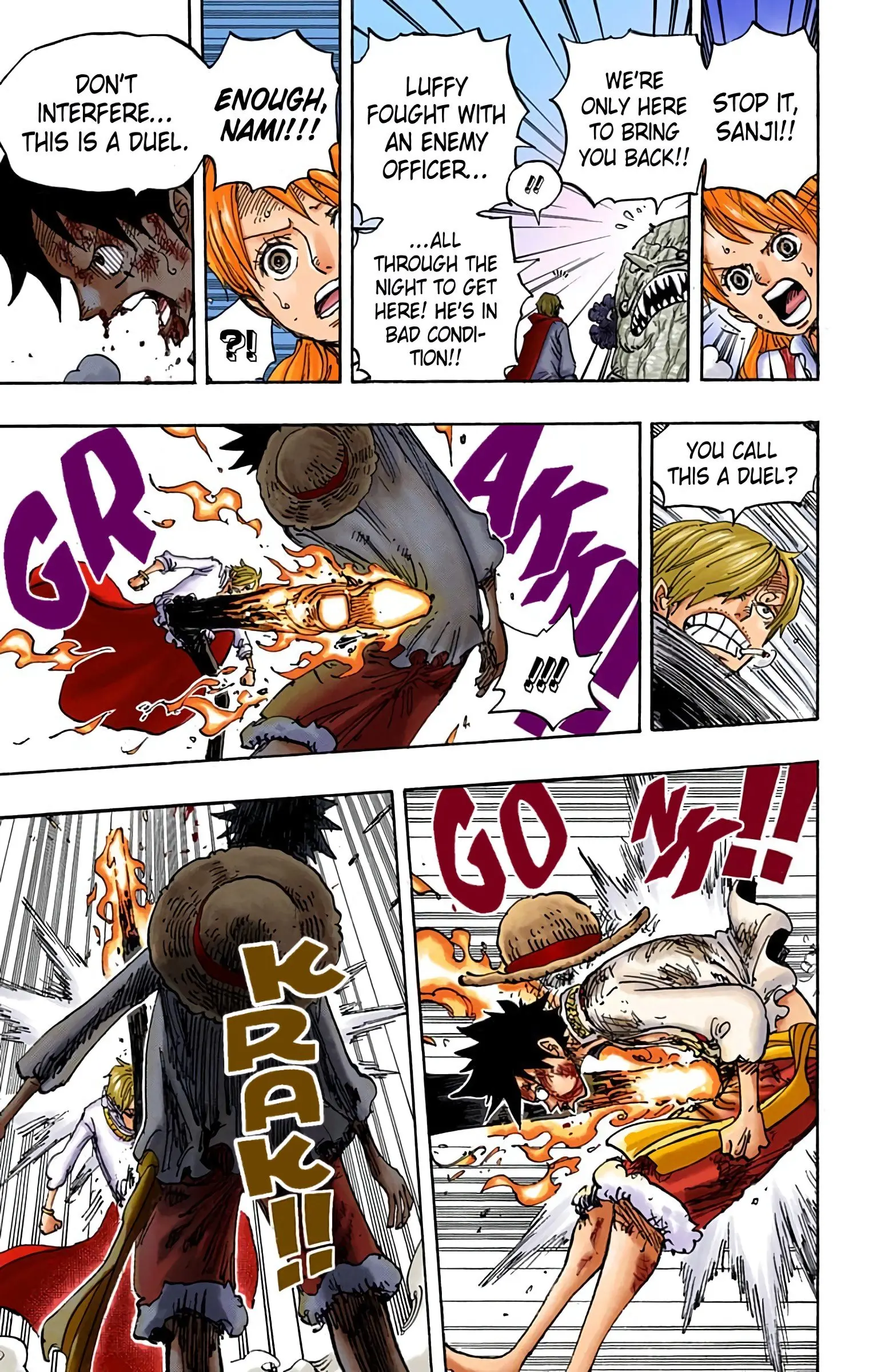 One Piece Colored, chapter 844, page 8