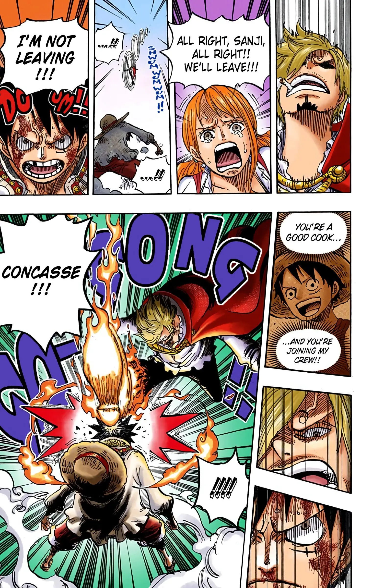 One Piece Colored, chapter 844, page 10