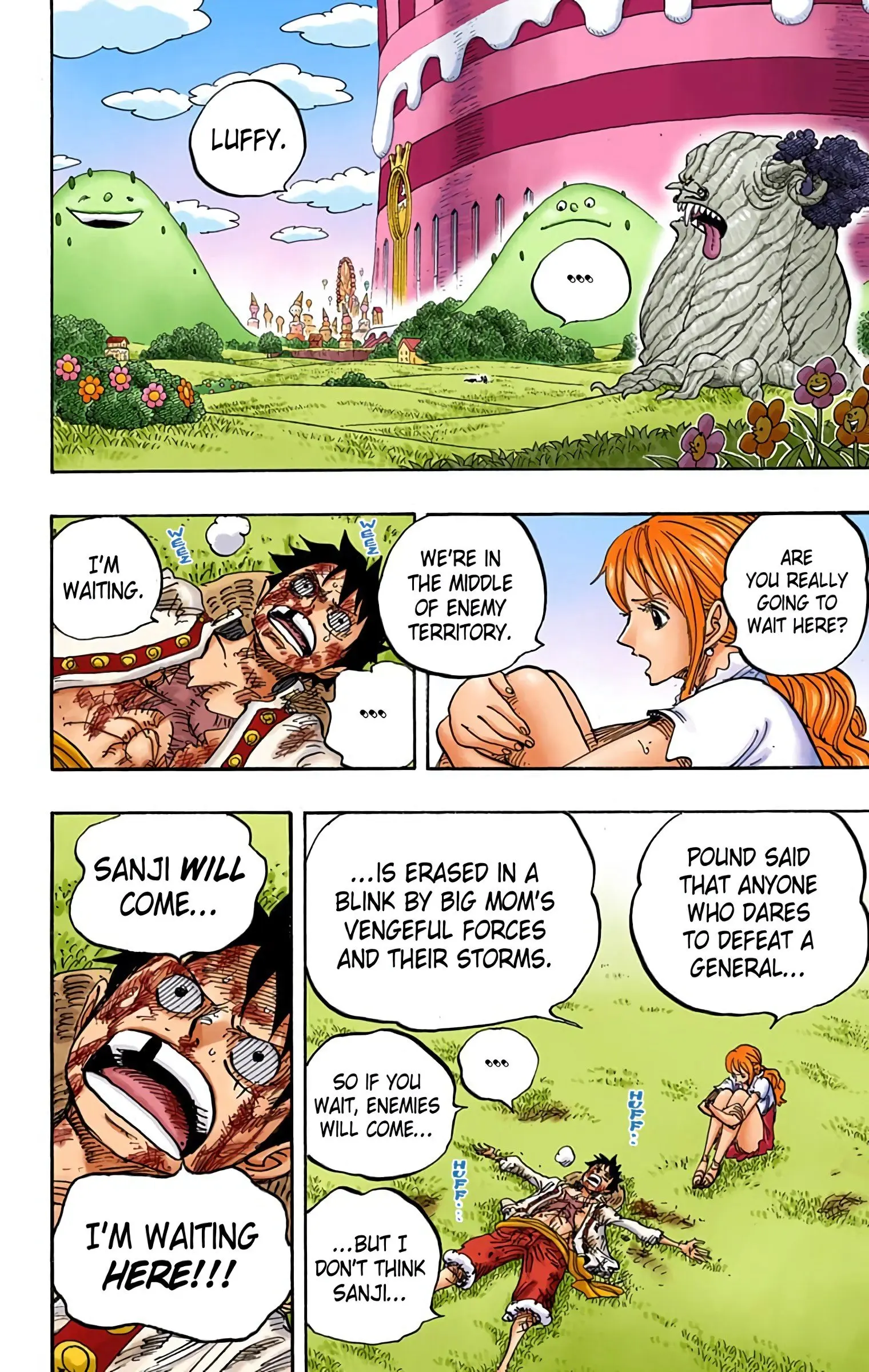 One Piece Colored, chapter 845, page 2