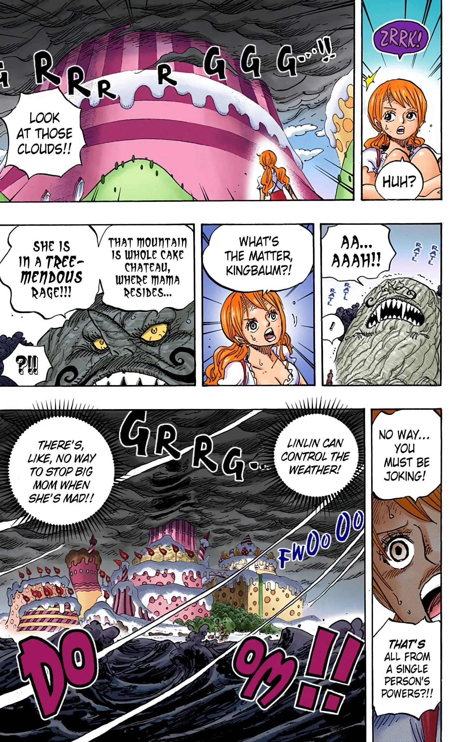 One Piece Colored, chapter 845, page 3