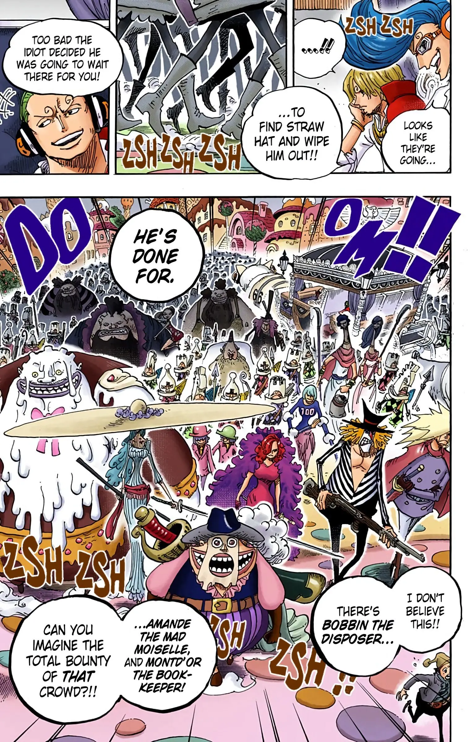 One Piece Colored, chapter 845, page 5
