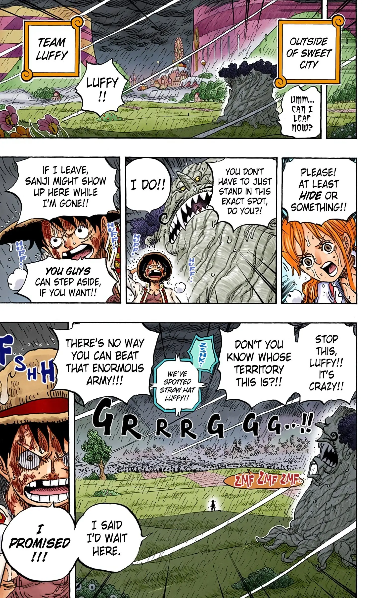 One Piece Colored, chapter 845, page 10