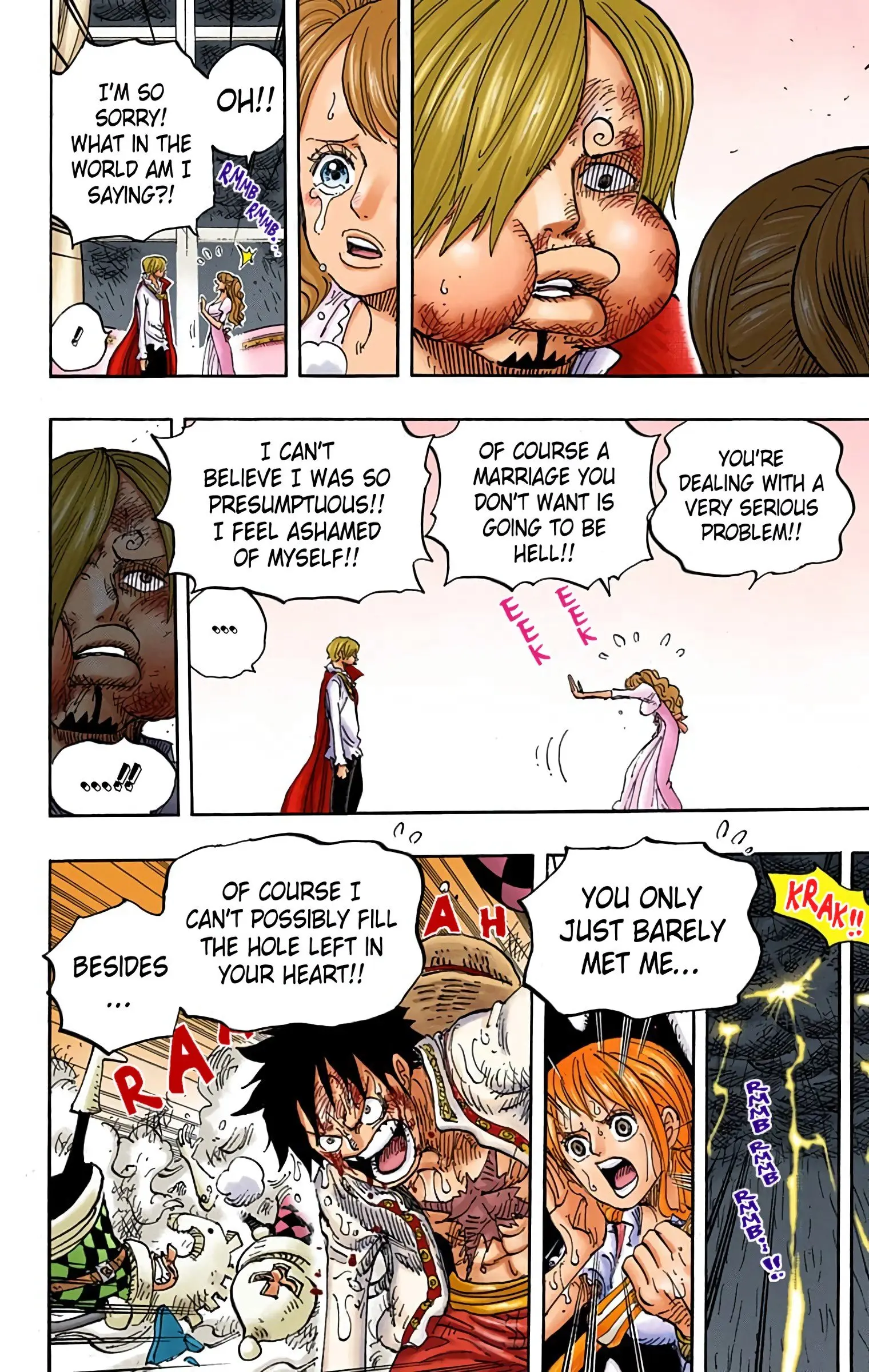 One Piece Colored, chapter 845, page 15
