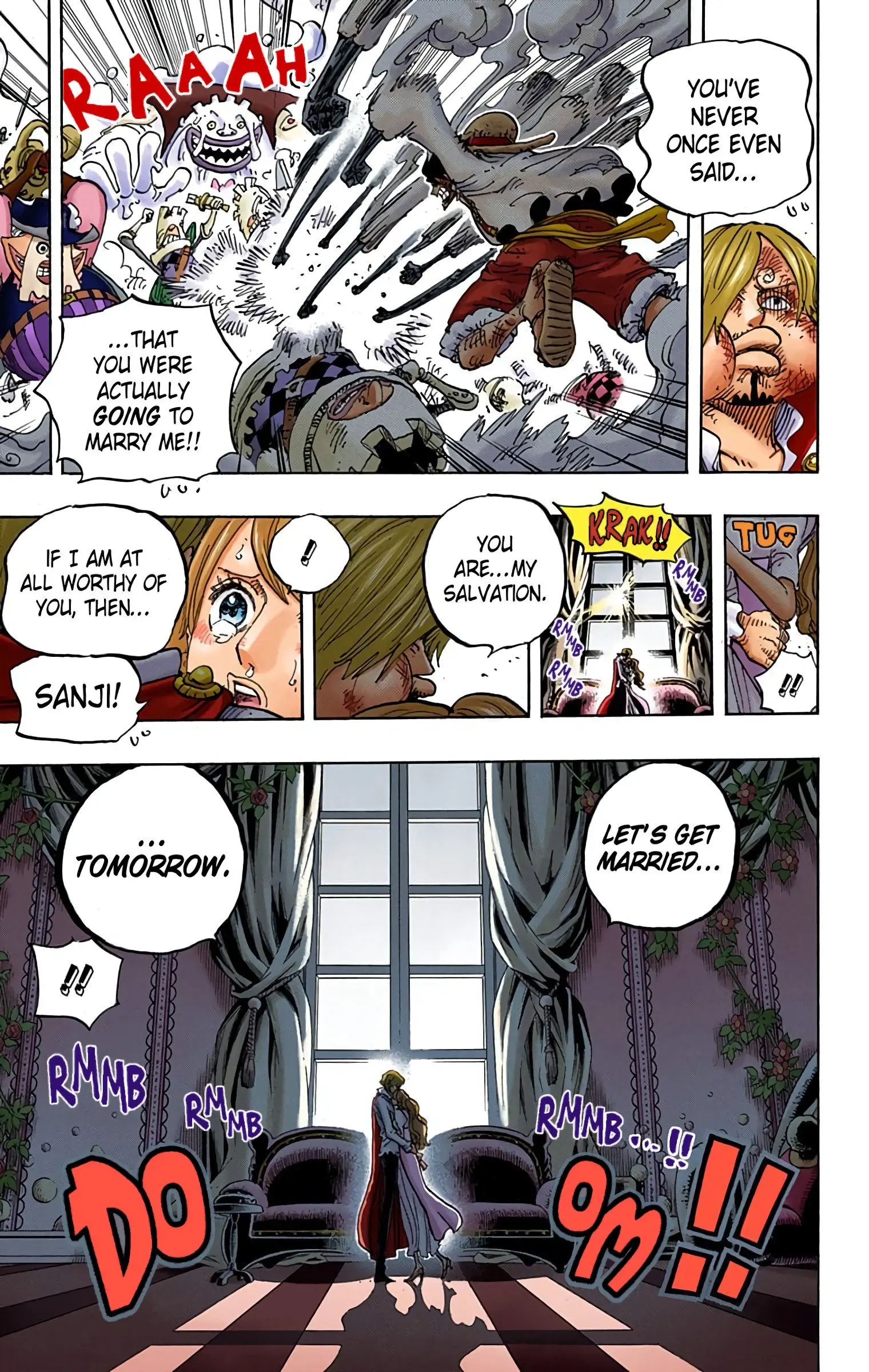 One Piece Colored, chapter 845, page 16