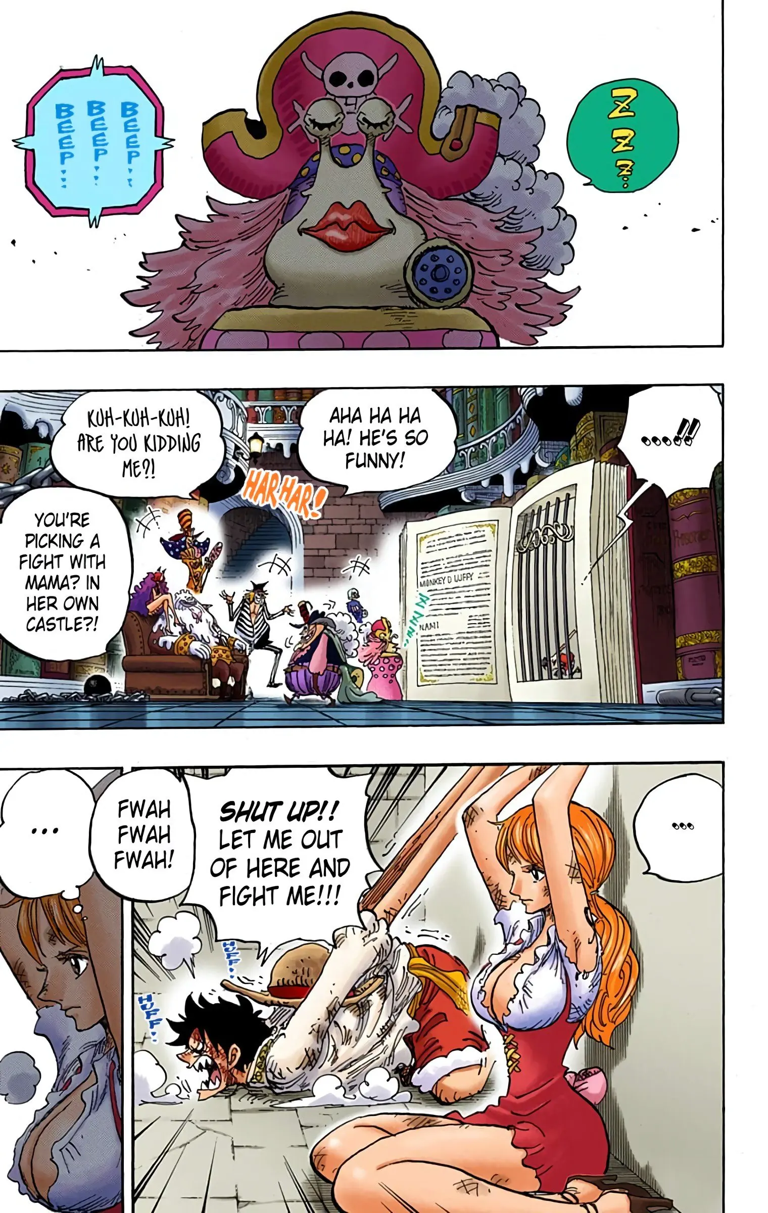 One Piece Colored, chapter 848, page 3