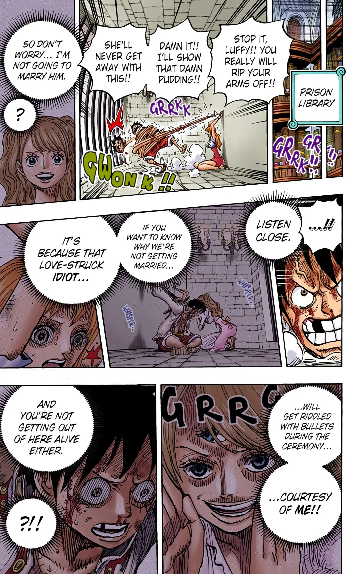 One Piece Colored, chapter 850, page 15