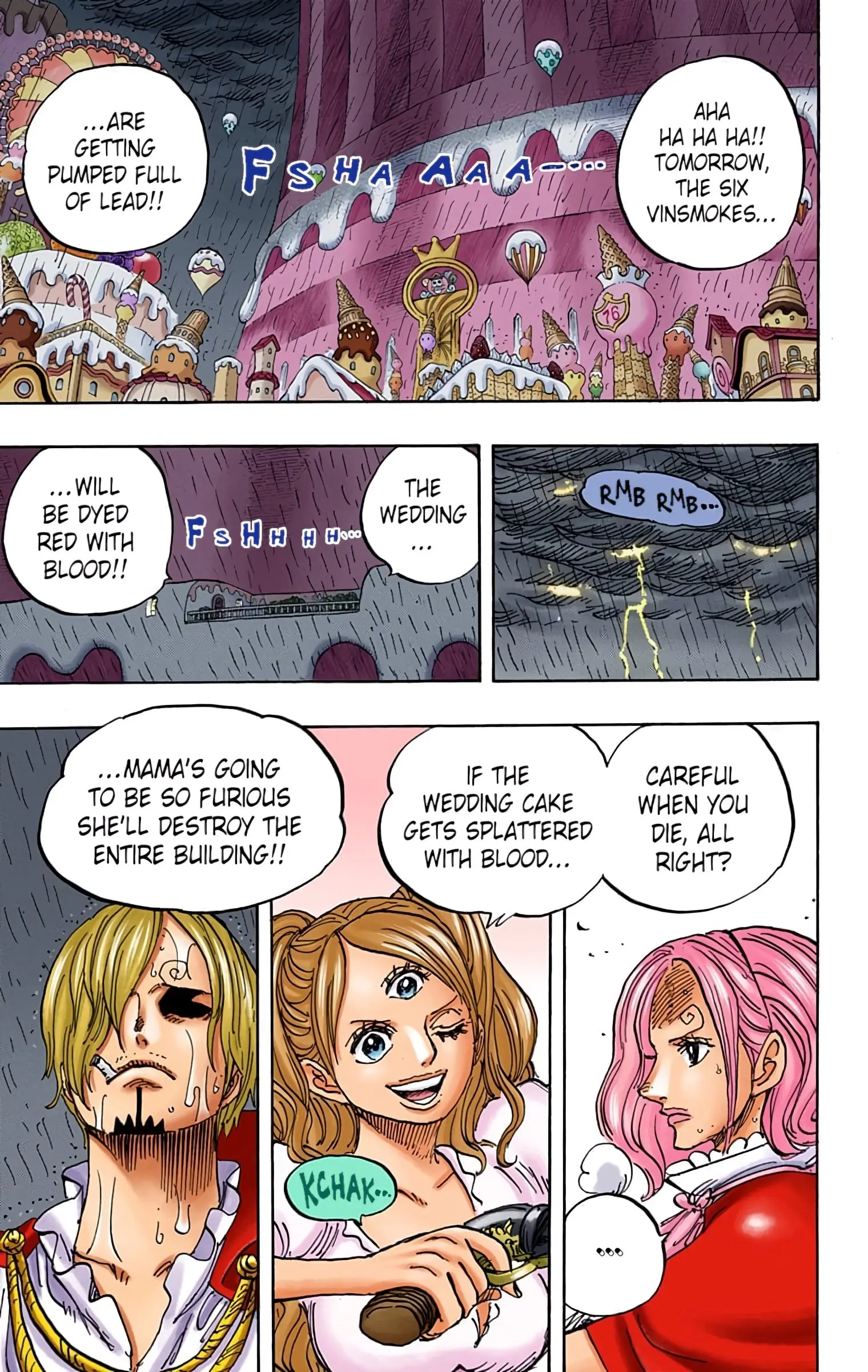 One Piece Colored, chapter 851, page 2