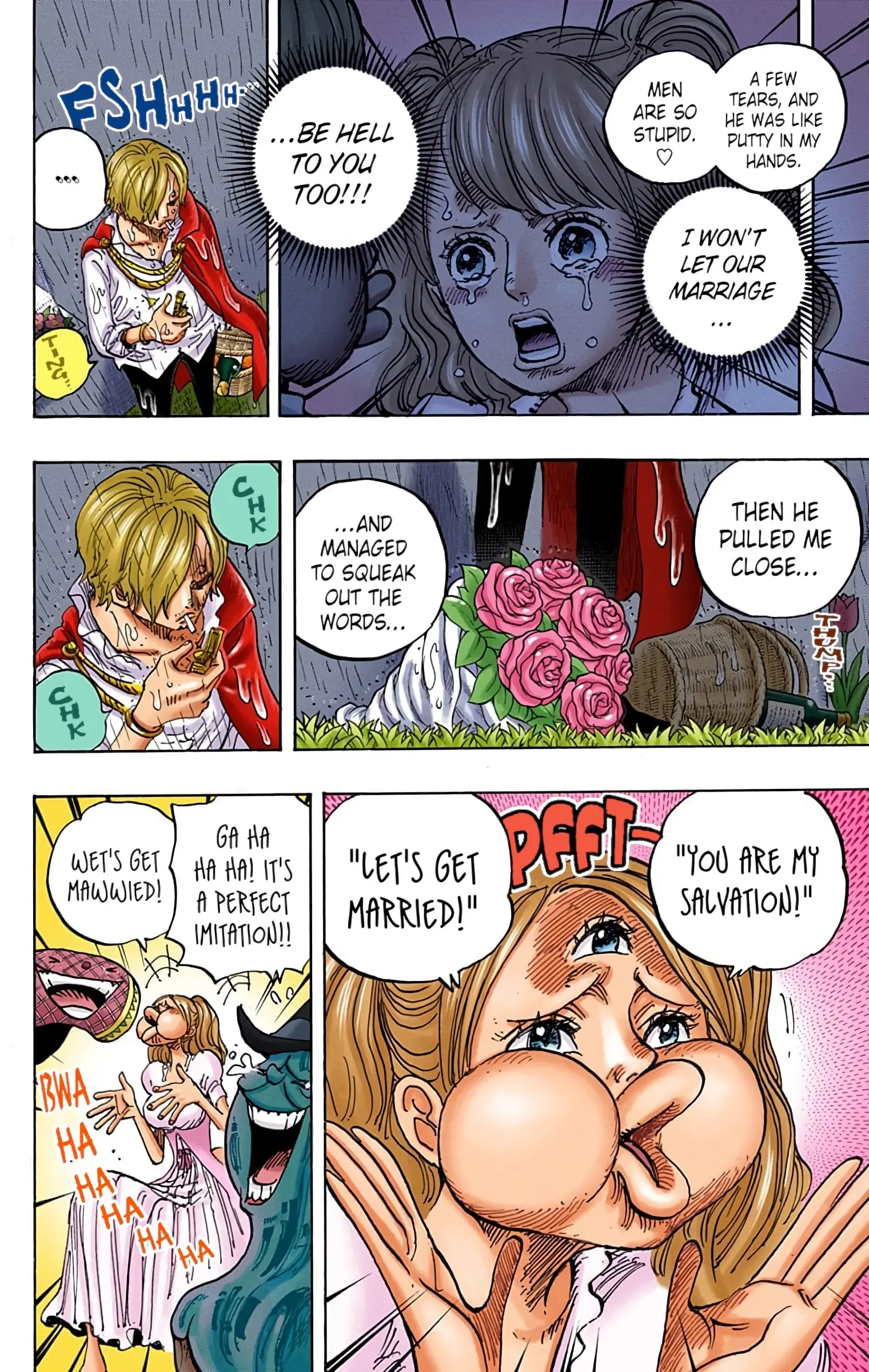 One Piece Colored, chapter 851, page 5