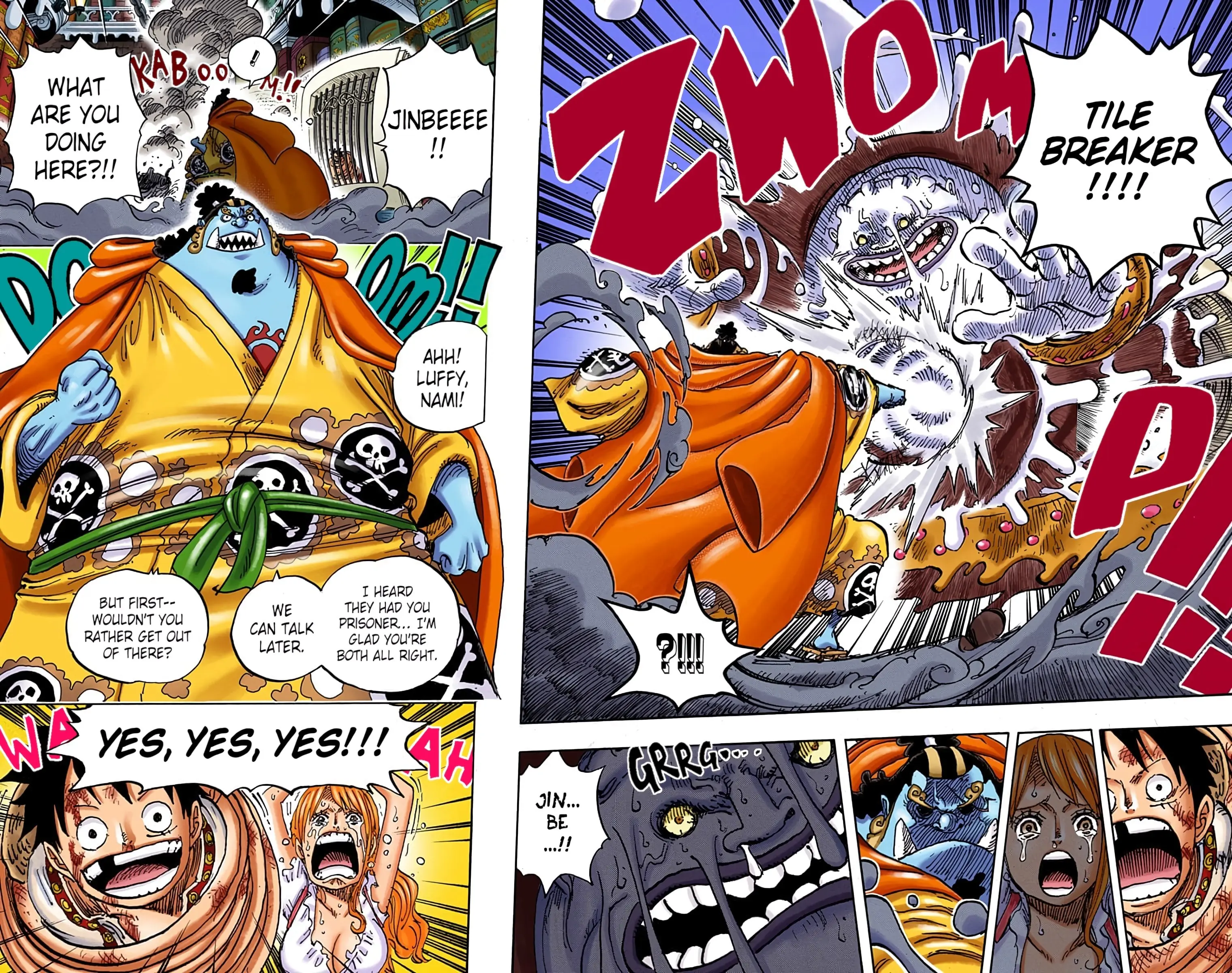 One Piece Colored, chapter 851, page 14