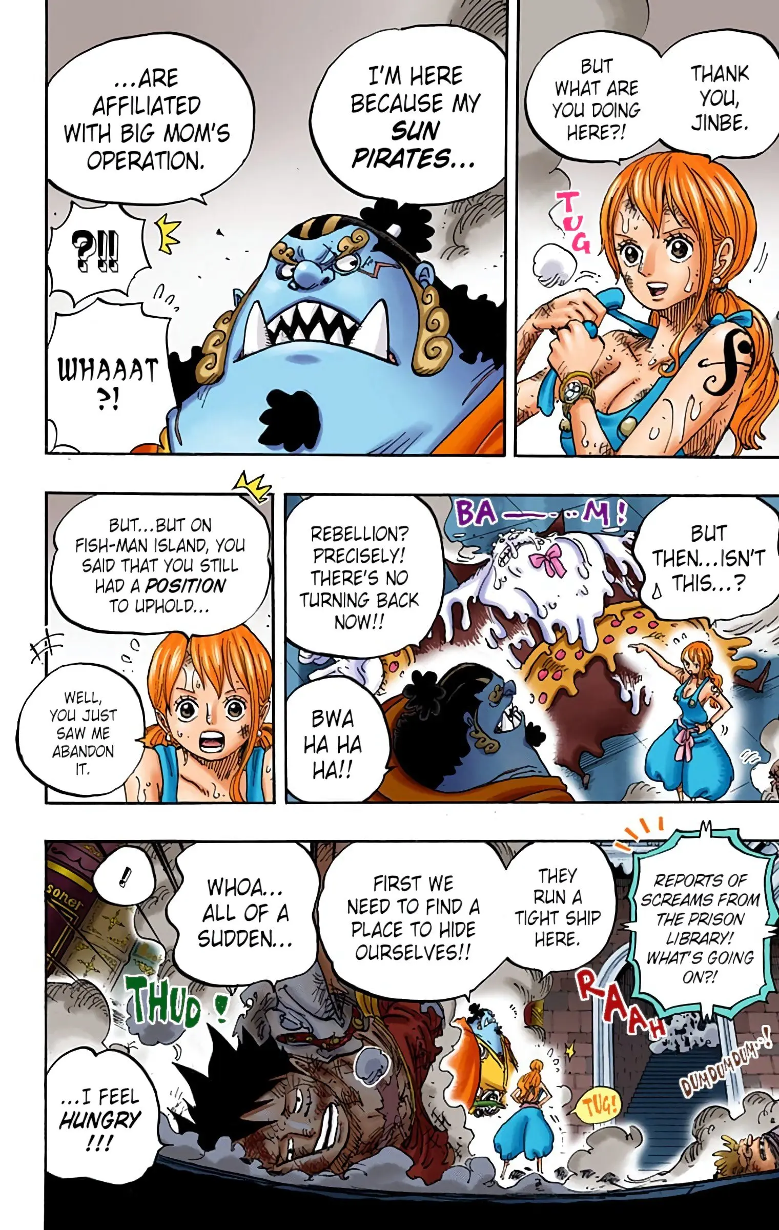 One Piece Colored, chapter 852, page 6