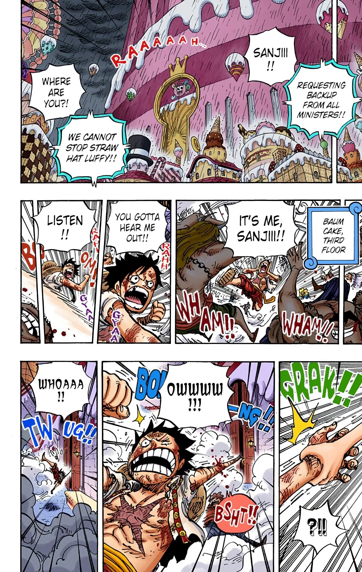 One Piece Colored, chapter 853, page 10