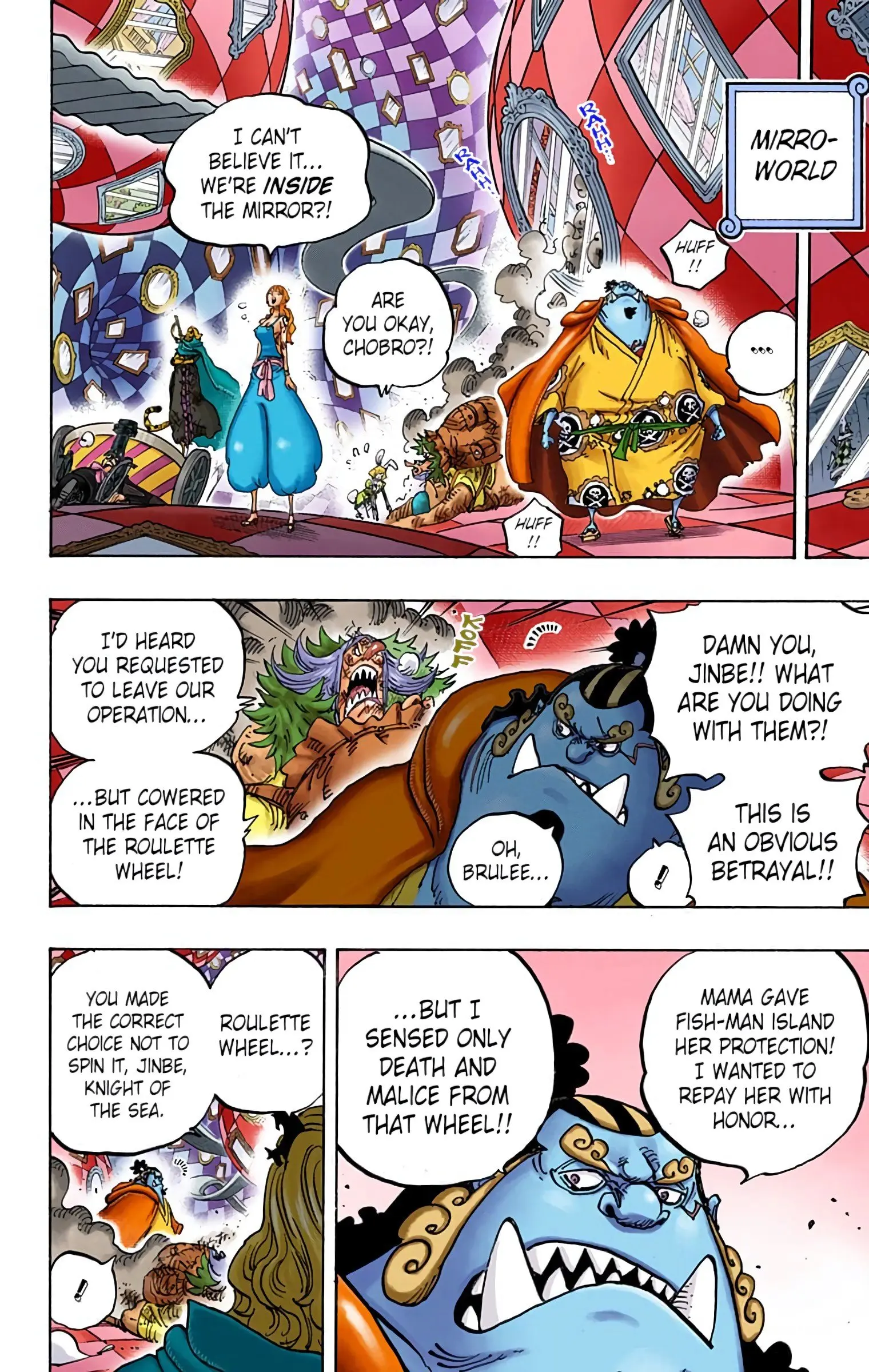 One Piece Colored, chapter 854, page 4