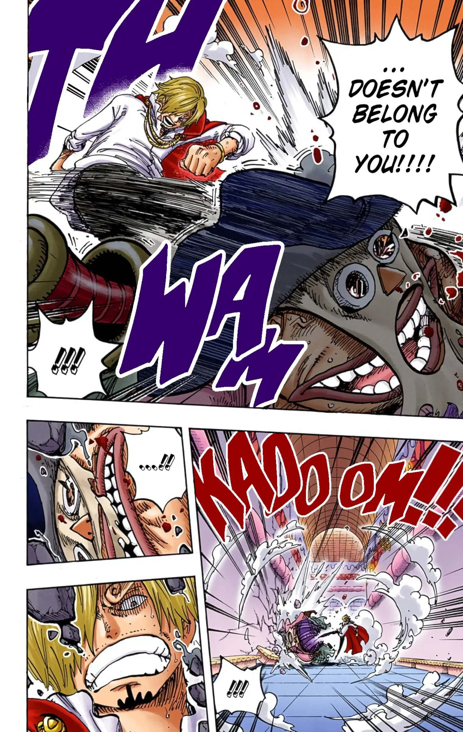 One Piece Colored, chapter 854, page 16