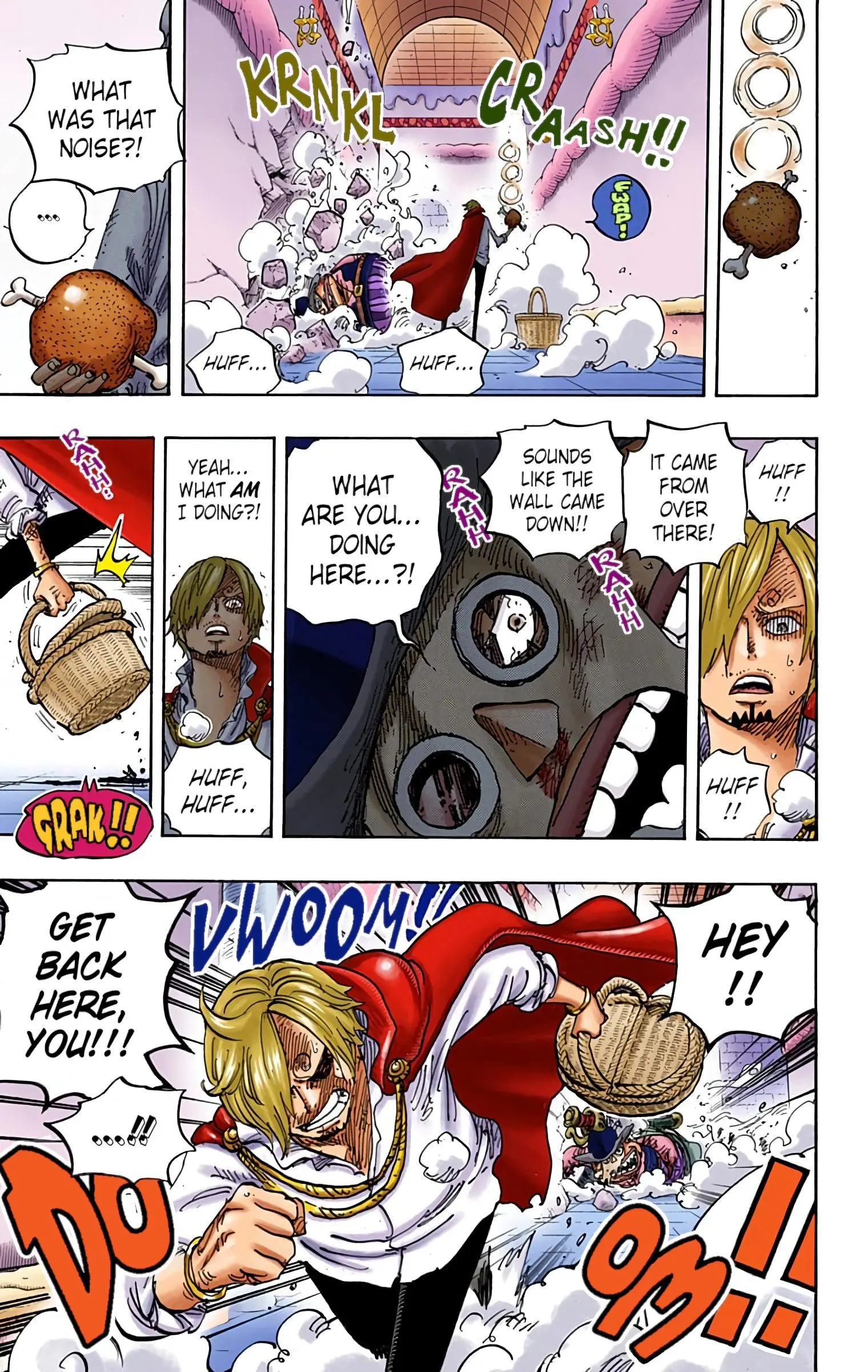One Piece Colored, chapter 854, page 17