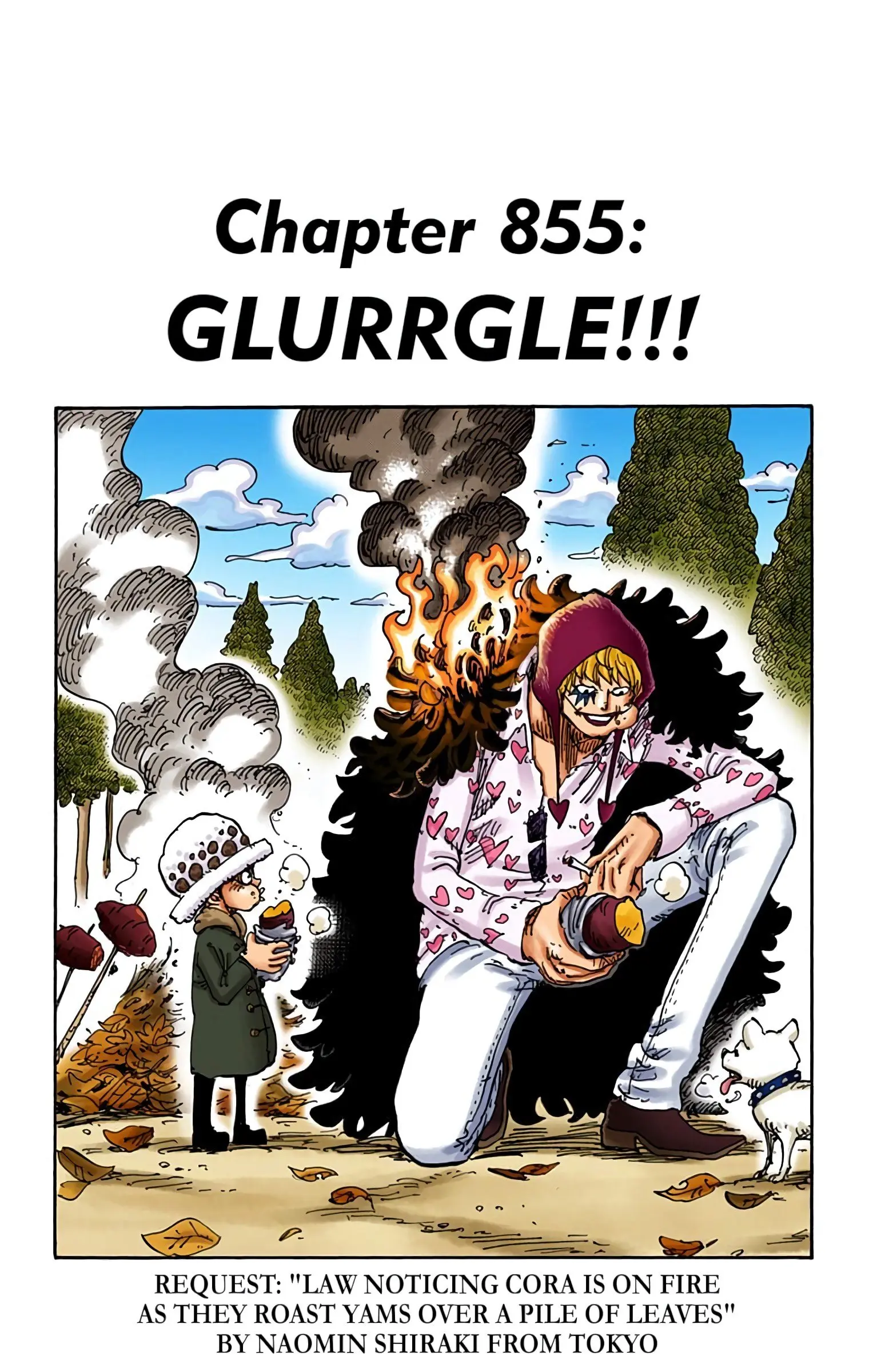 One Piece Colored, chapter 855, page 1