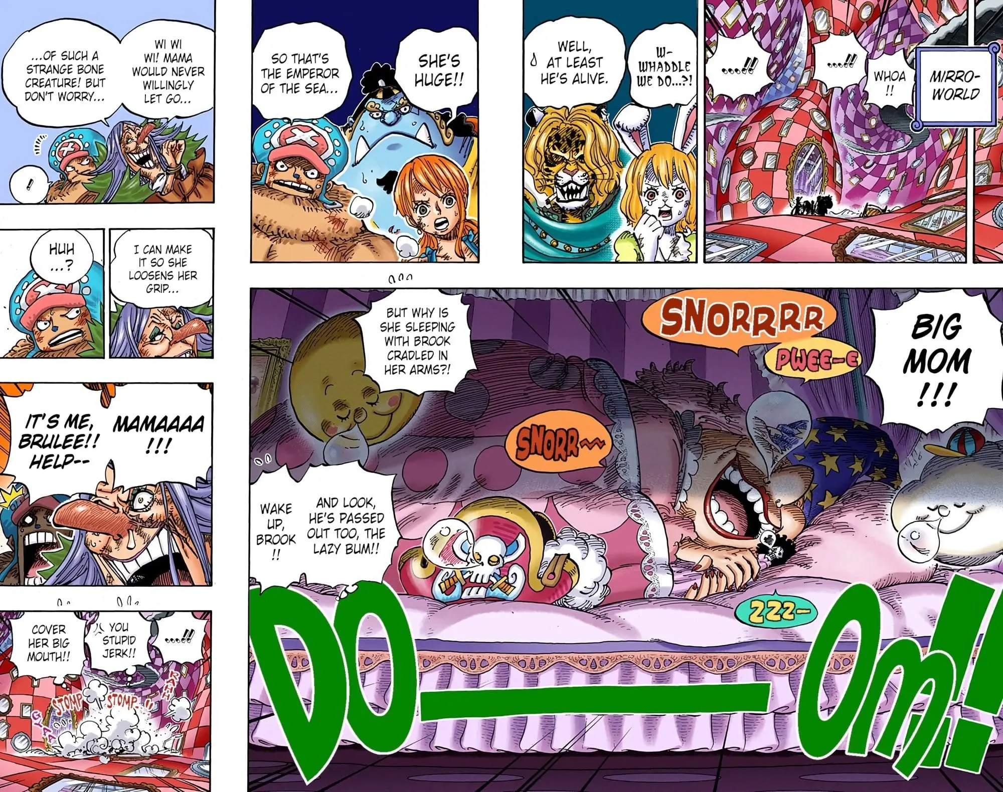 One Piece Colored, chapter 855, page 4