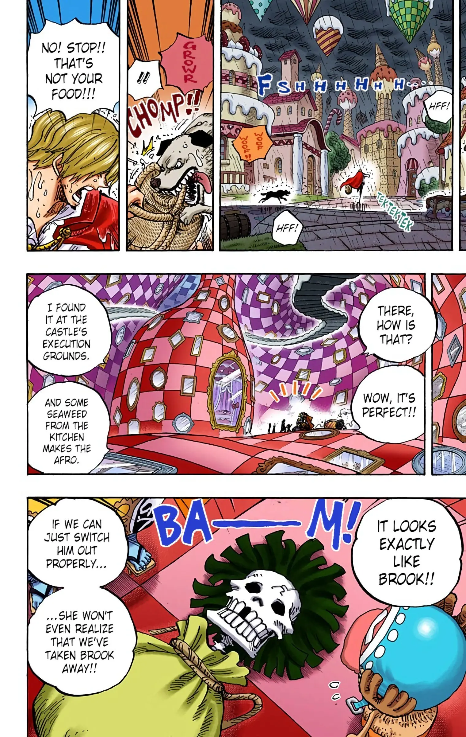 One Piece Colored, chapter 855, page 7