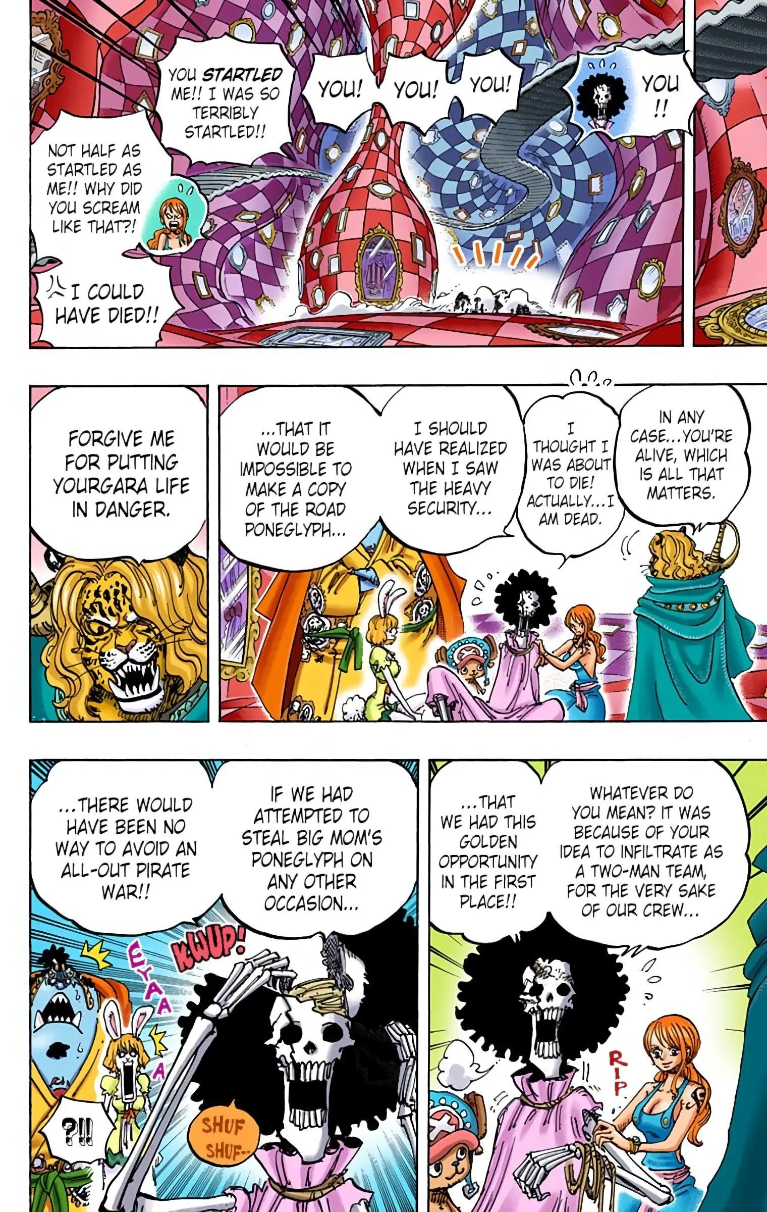 One Piece Colored, chapter 855, page 13