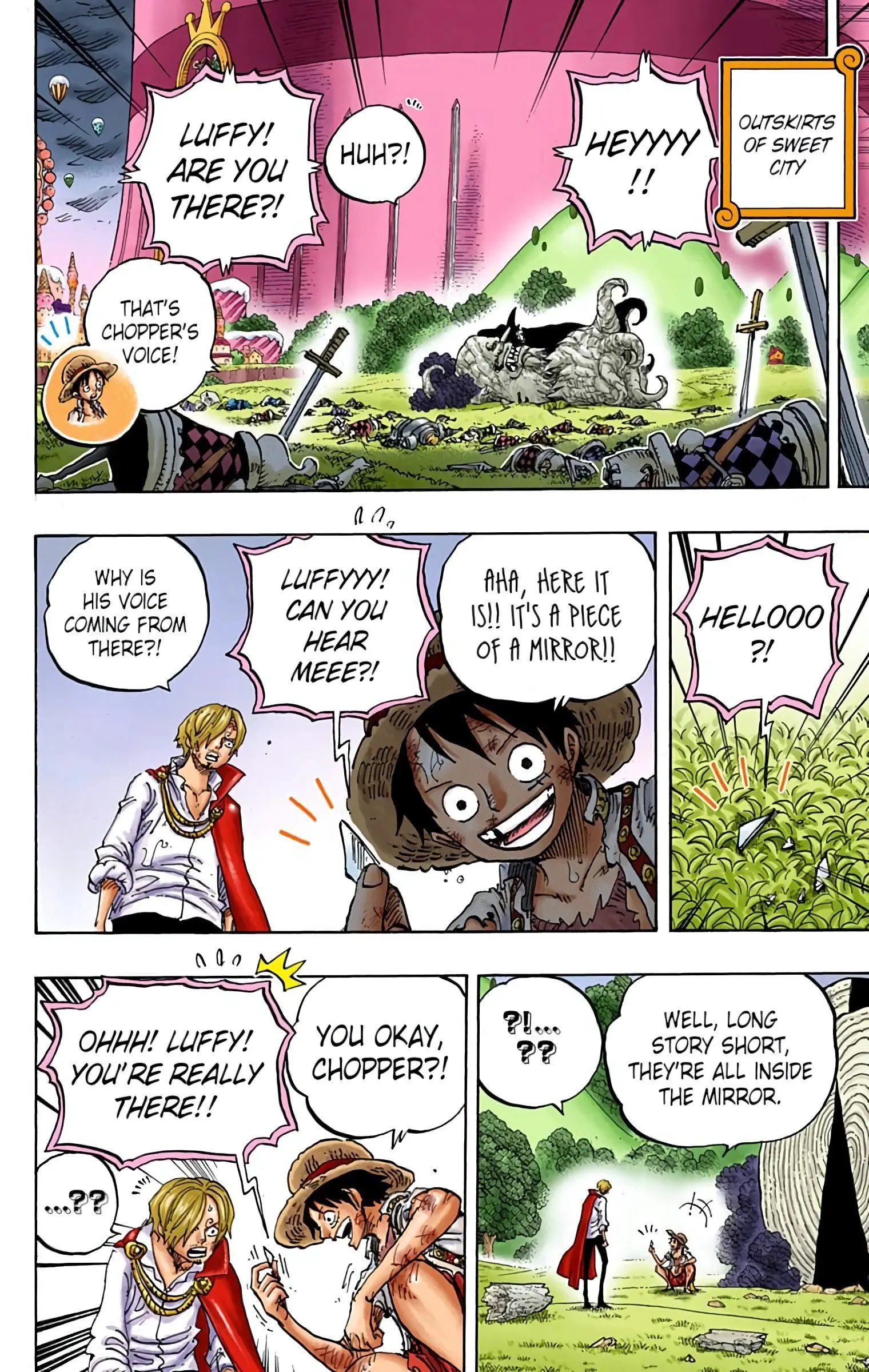 One Piece Colored, chapter 857, page 4
