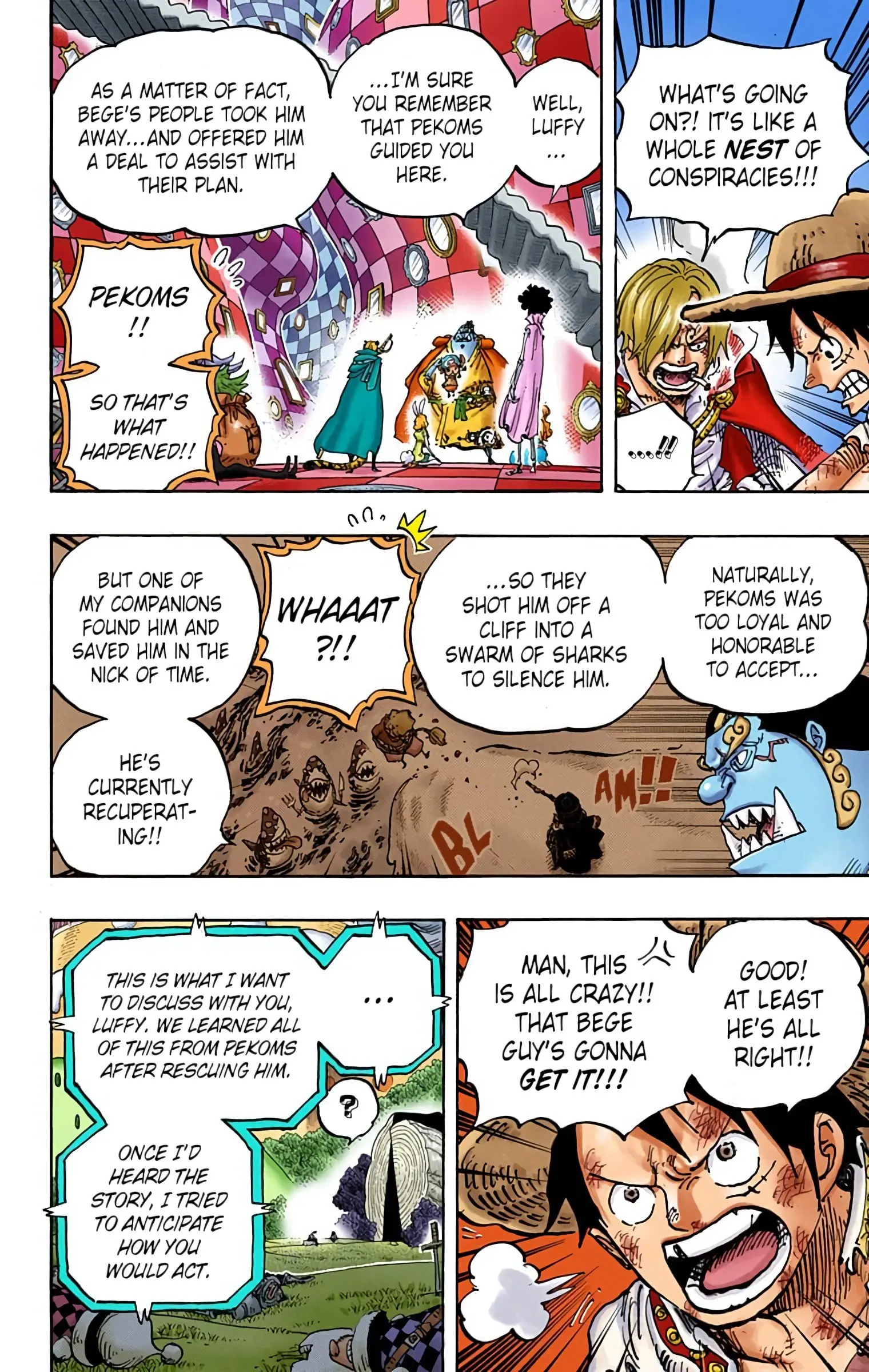 One Piece Colored, chapter 857, page 14