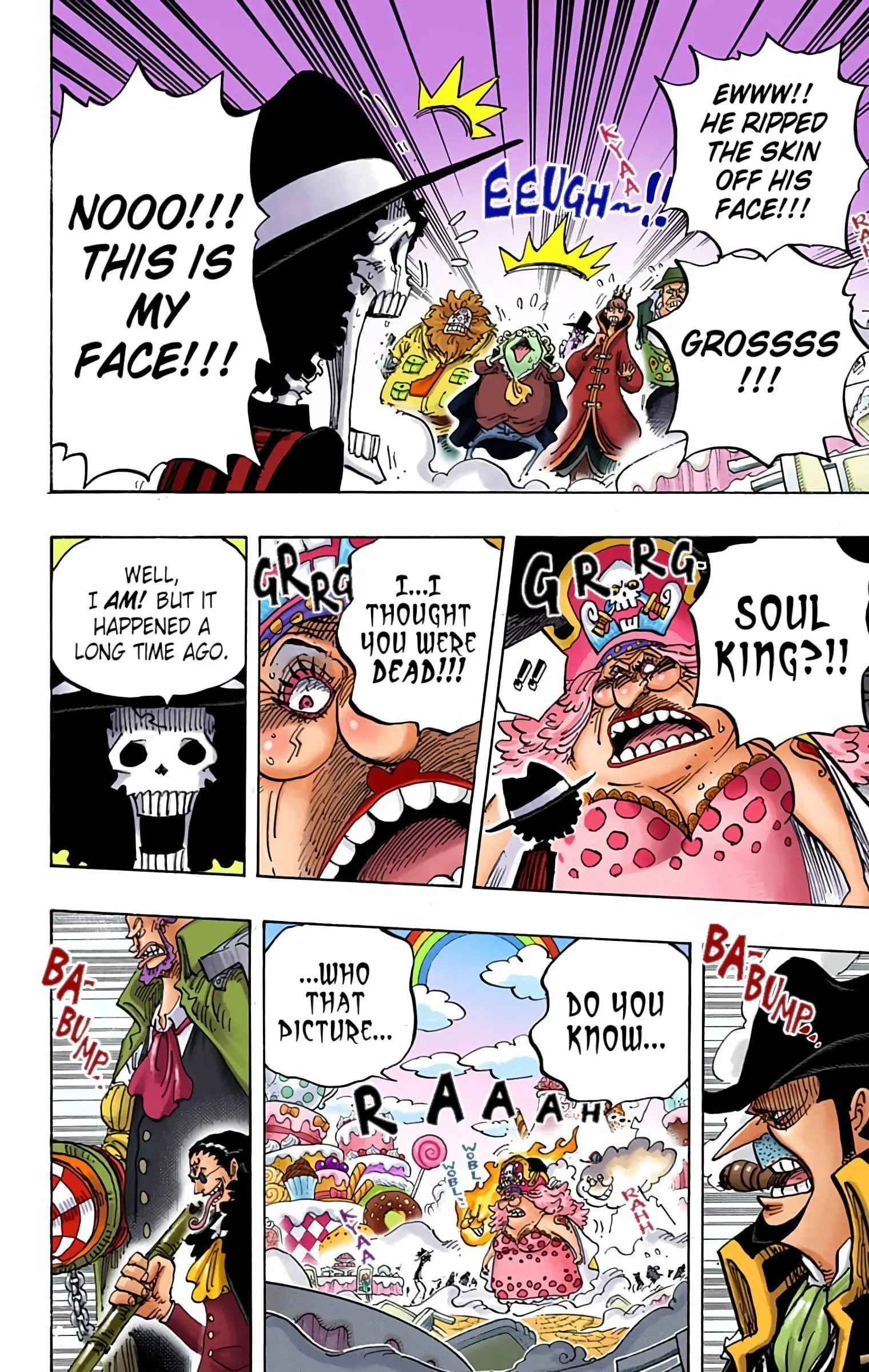 One Piece Colored, chapter 864, page 4